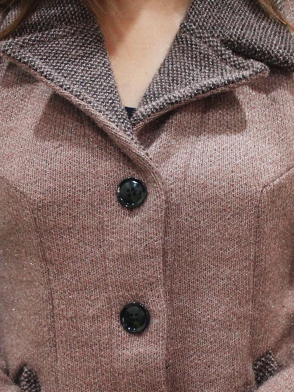 Women's Wool Blend Collared Coatigan - Image 16