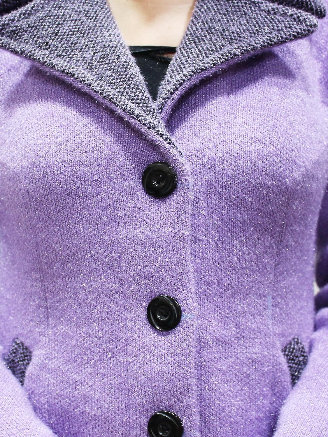 Women's Wool Blend Collared Coatigan - Image 20