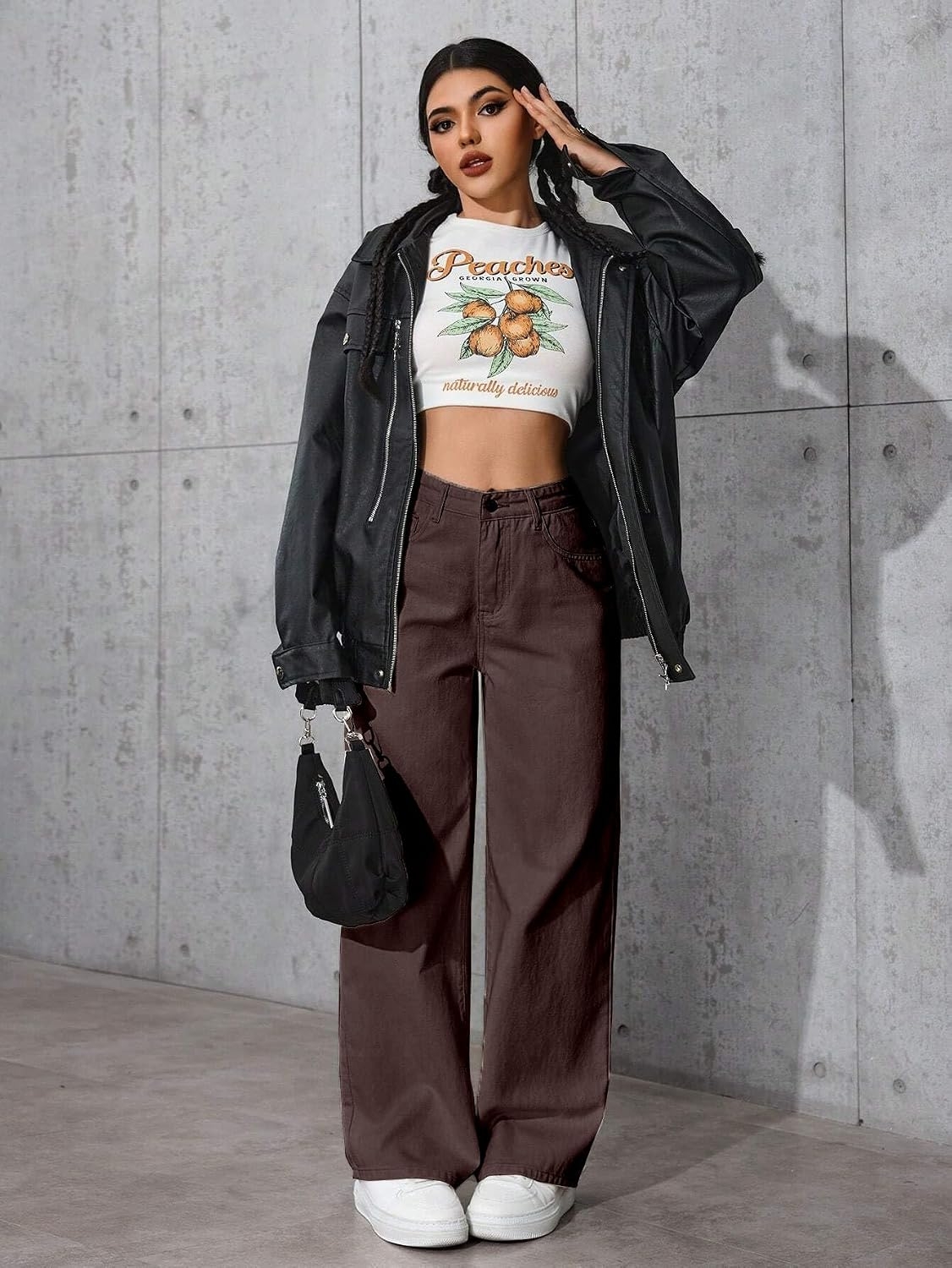 Women High Waist Baggy Fit Denim Jeans - Image 12