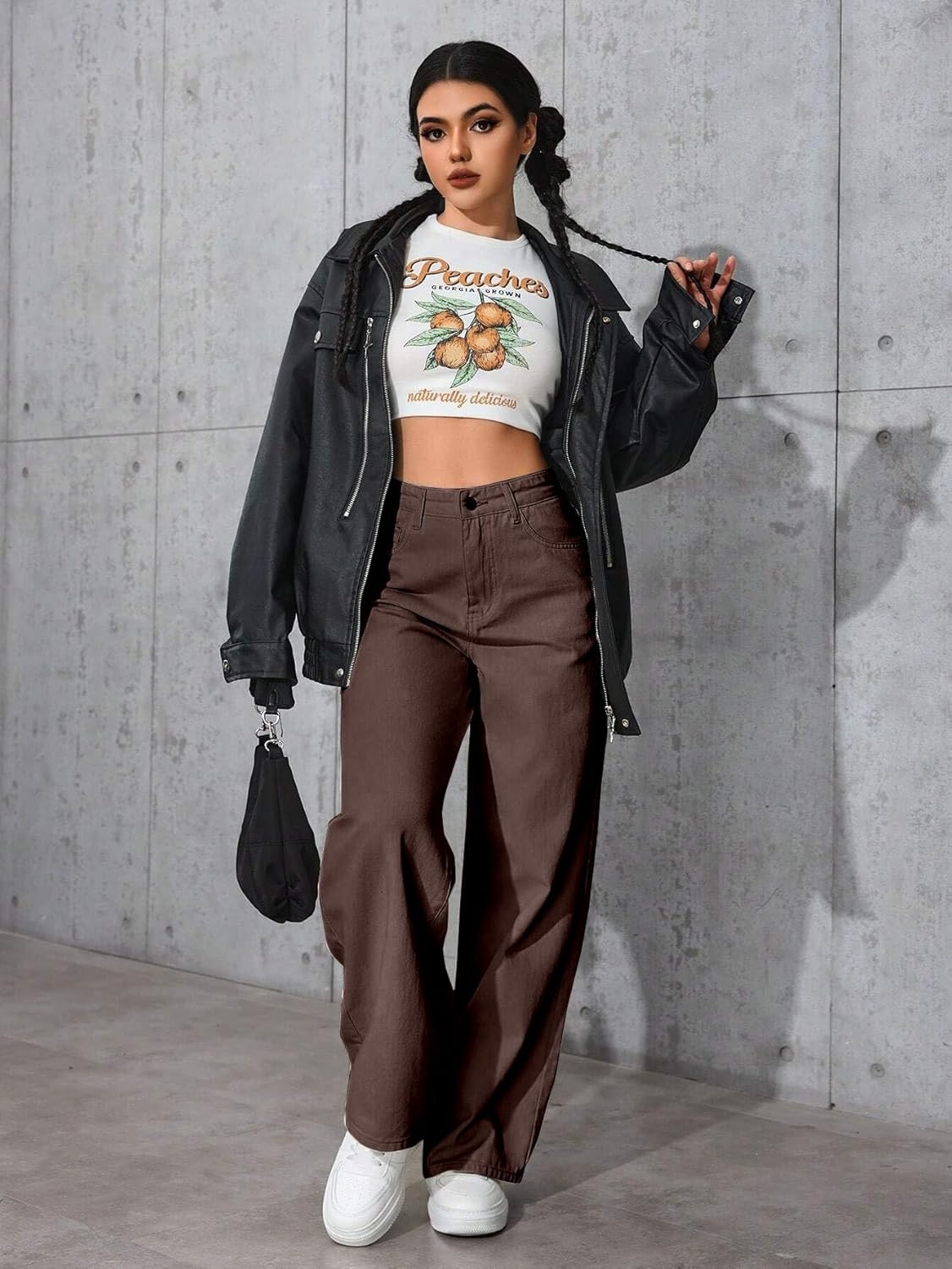 Women High Waist Baggy Fit Denim Jeans - Image 15