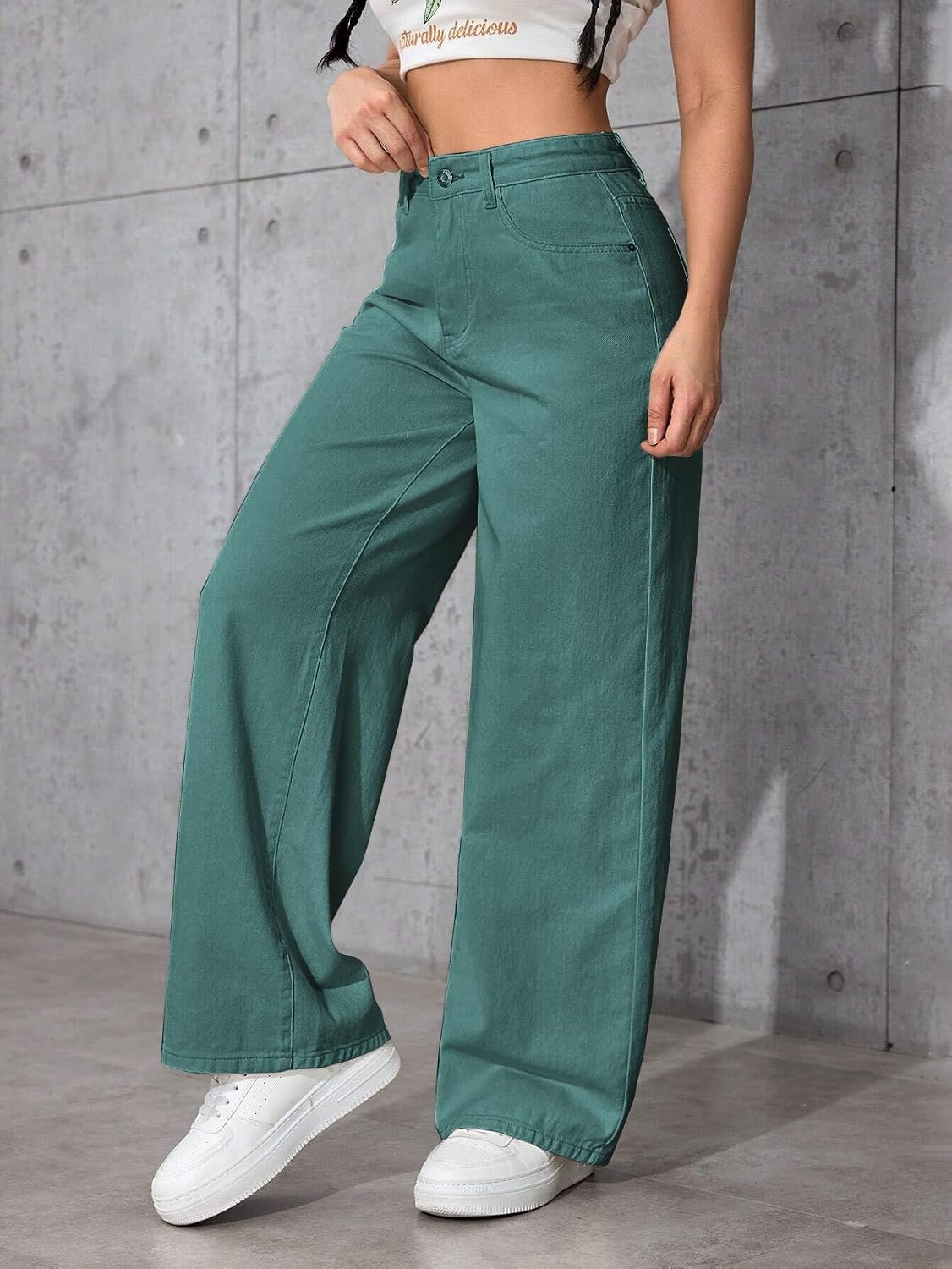 Women High Waist Baggy Fit Denim Jeans - Image 27