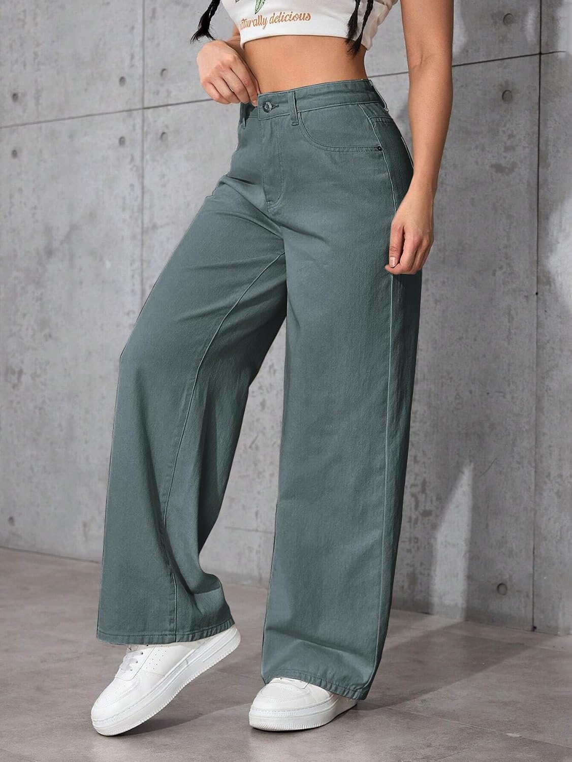 Women High Waist Baggy Fit Denim Jeans - Image 33