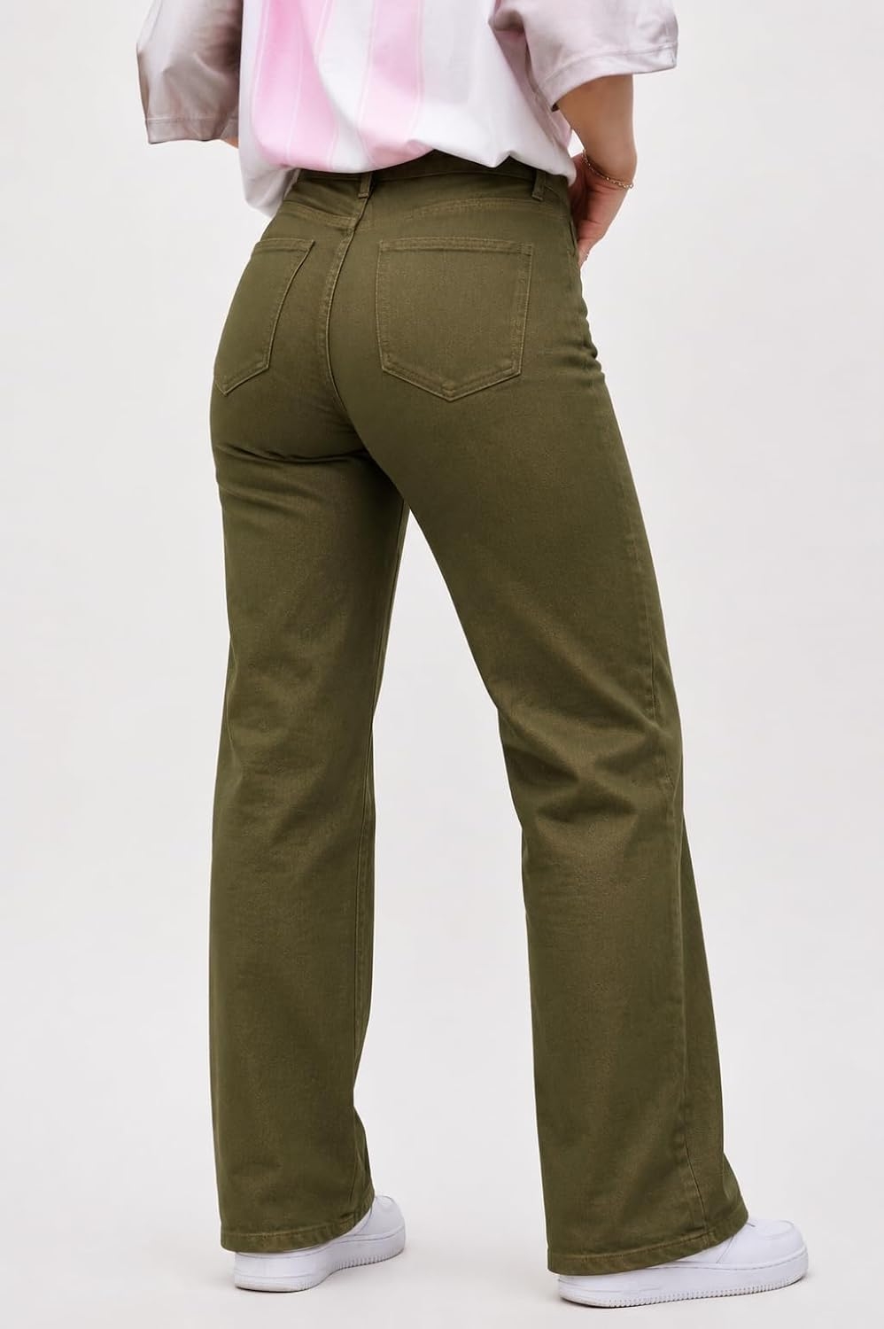 Women High Waist Baggy Fit Denim Jeans - Image 36