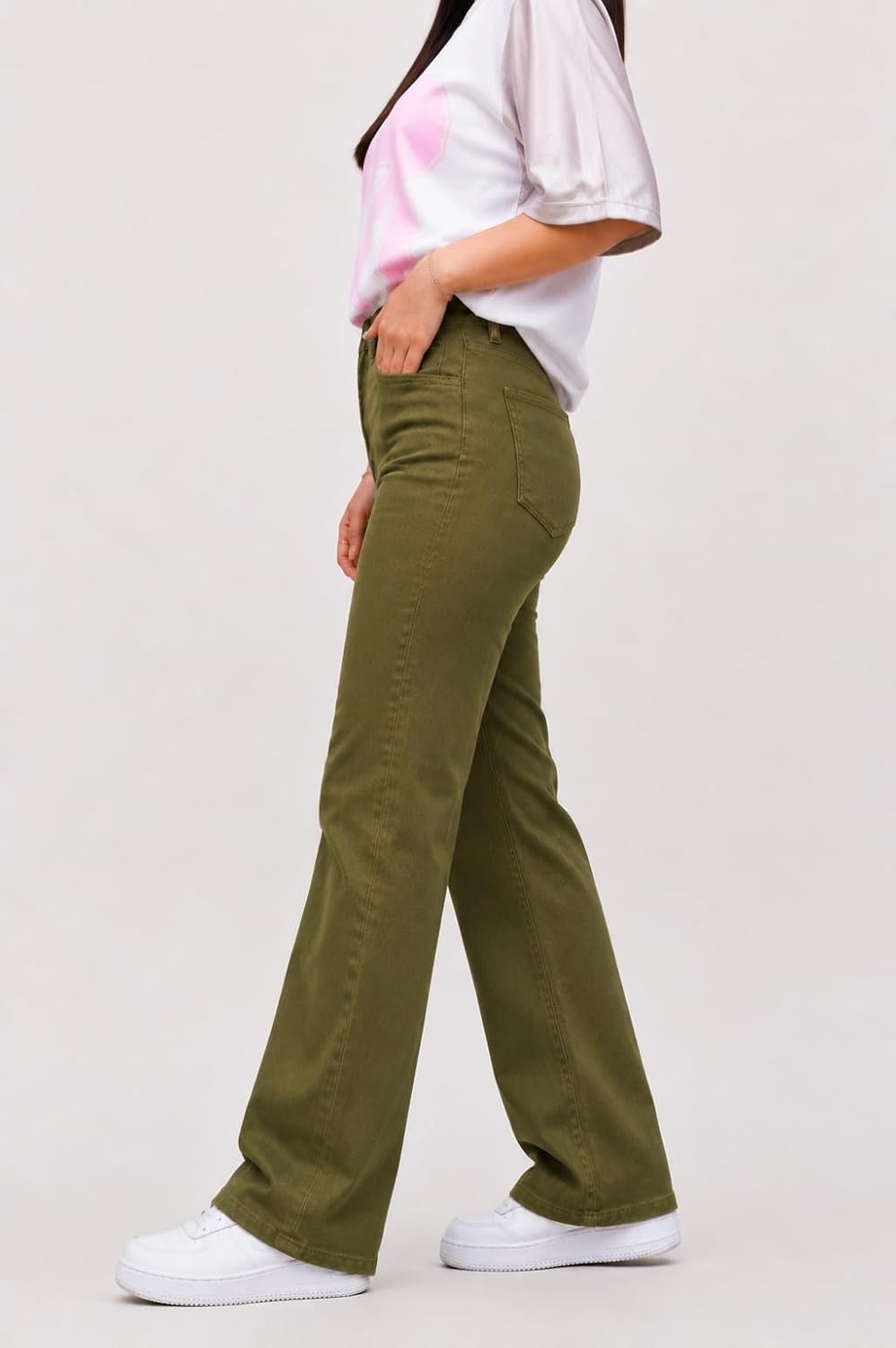 Women High Waist Baggy Fit Denim Jeans - Image 39