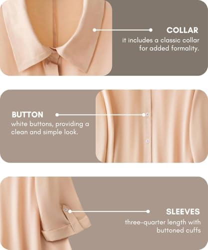 Leriya Fashion Women's Button-Down Longline Shirt Dress - Image 10