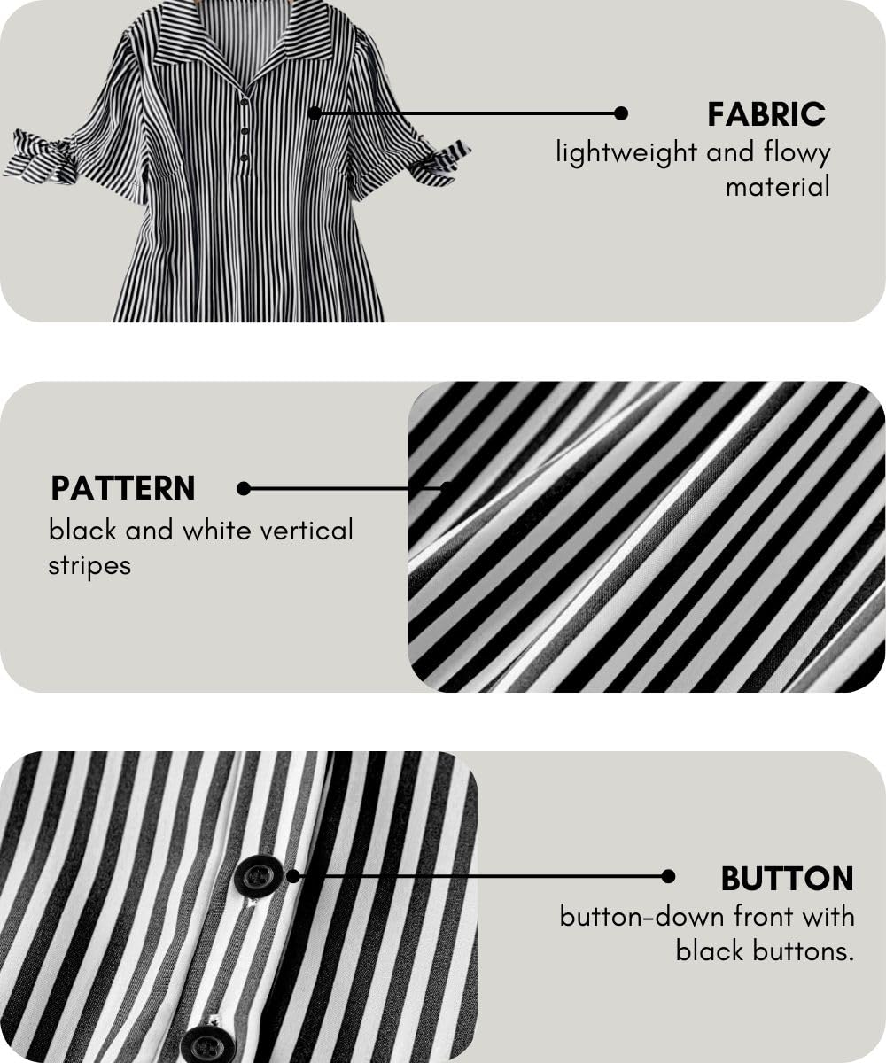 Leriya Fashion Women's Button-Down Longline Shirt Dress - Image 16