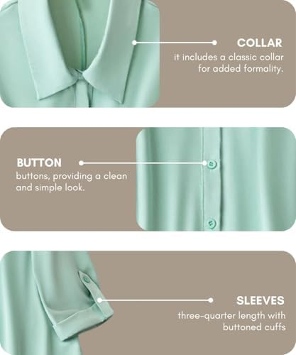 Leriya Fashion Women's Button-Down Longline Shirt Dress - Image 66