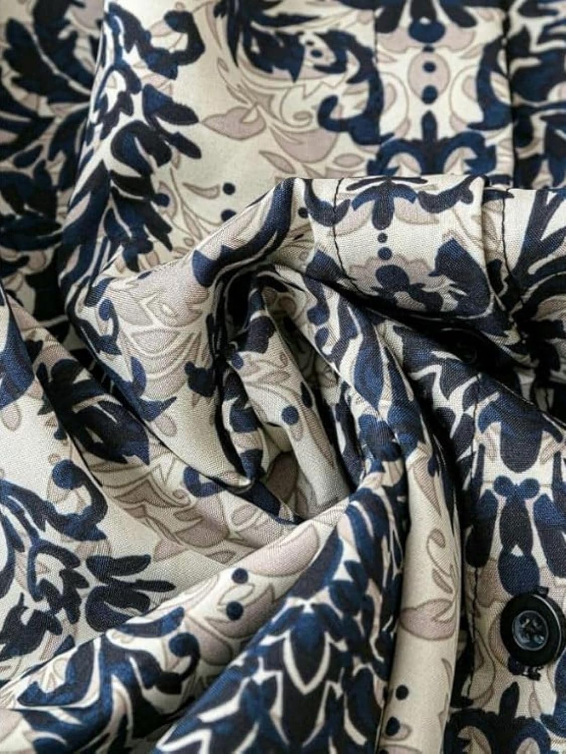Leriya Fashion Women's Printed Button-Down Midi Dress - Image 13