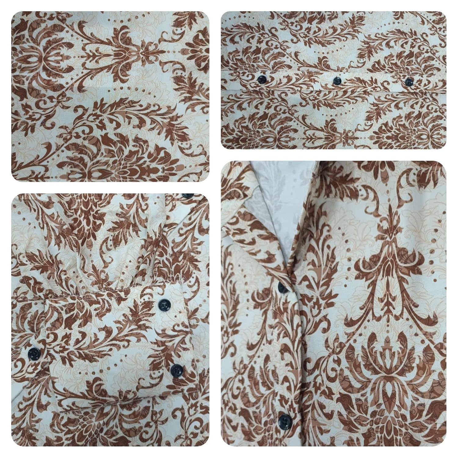 Leriya Fashion Women's Printed Button-Down Midi Dress - Image 28