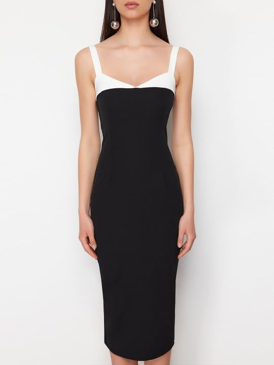KOTTY Women's Solid Bodycon Midi Dress - Image 21