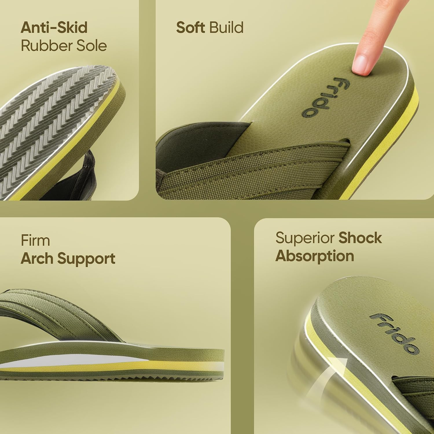 Frido Cloud Comfort Unisex Home Slippers - Image 4