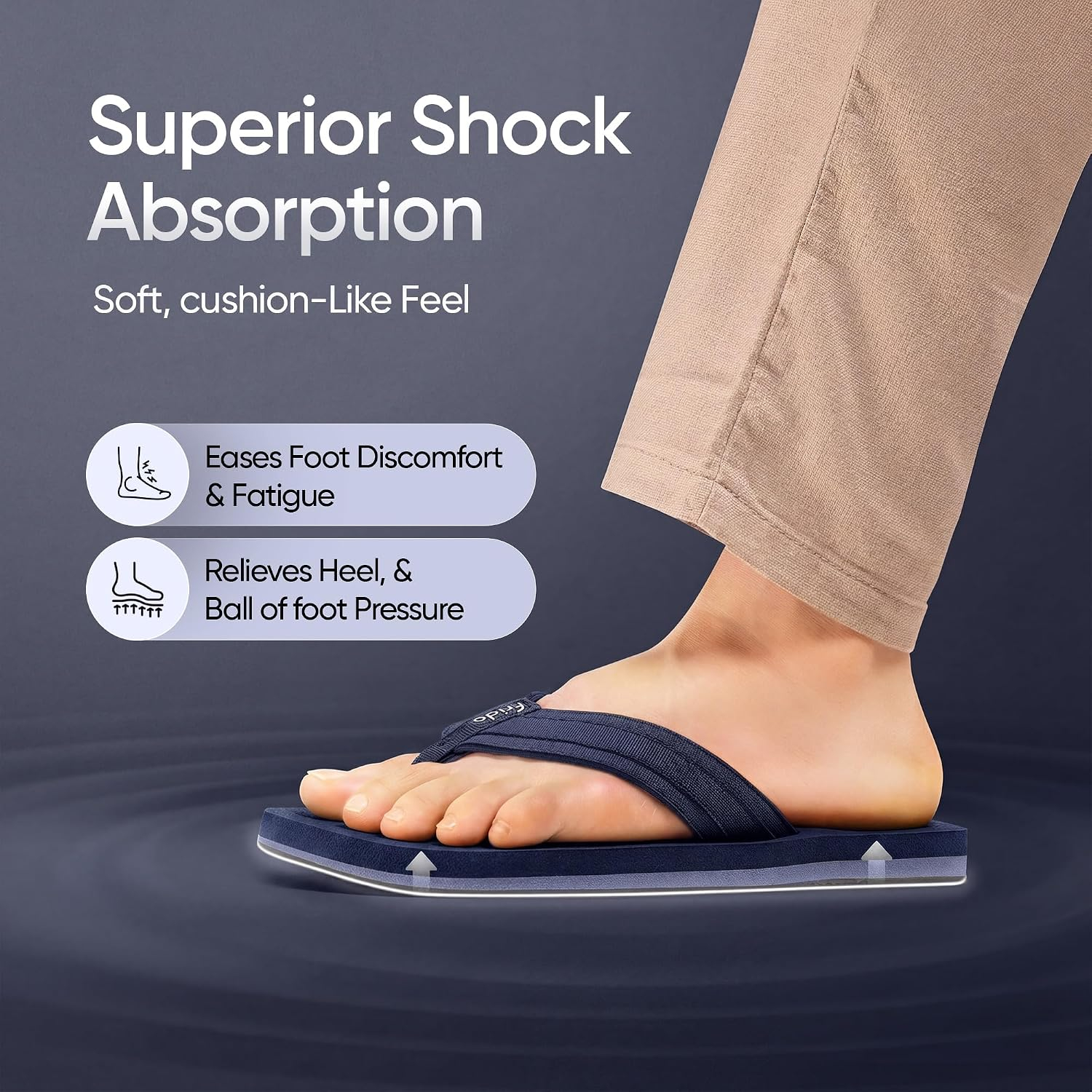 Frido Cloud Comfort Unisex Home Slippers - Image 10