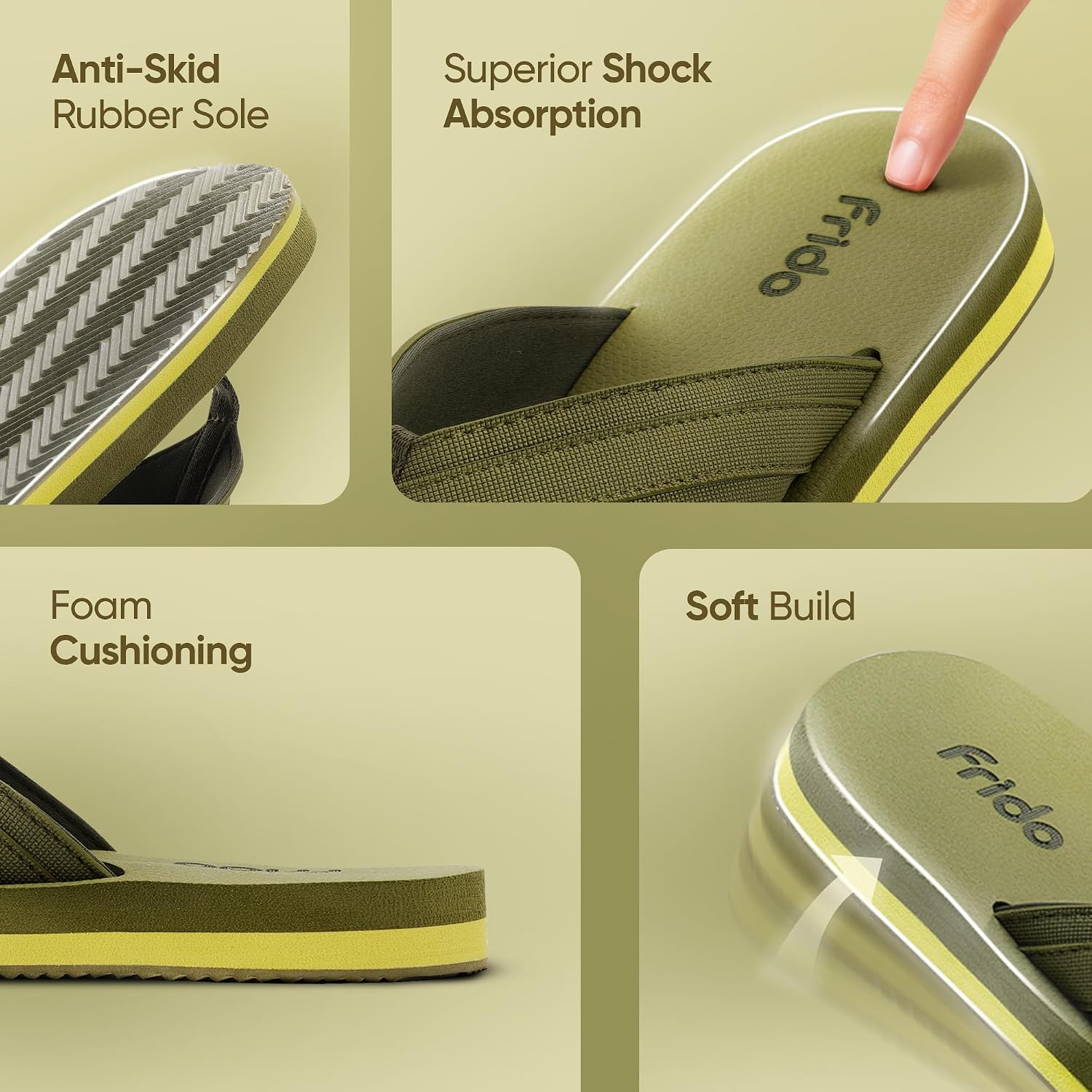 Frido Cloud Comfort Unisex Home Slippers - Image 51