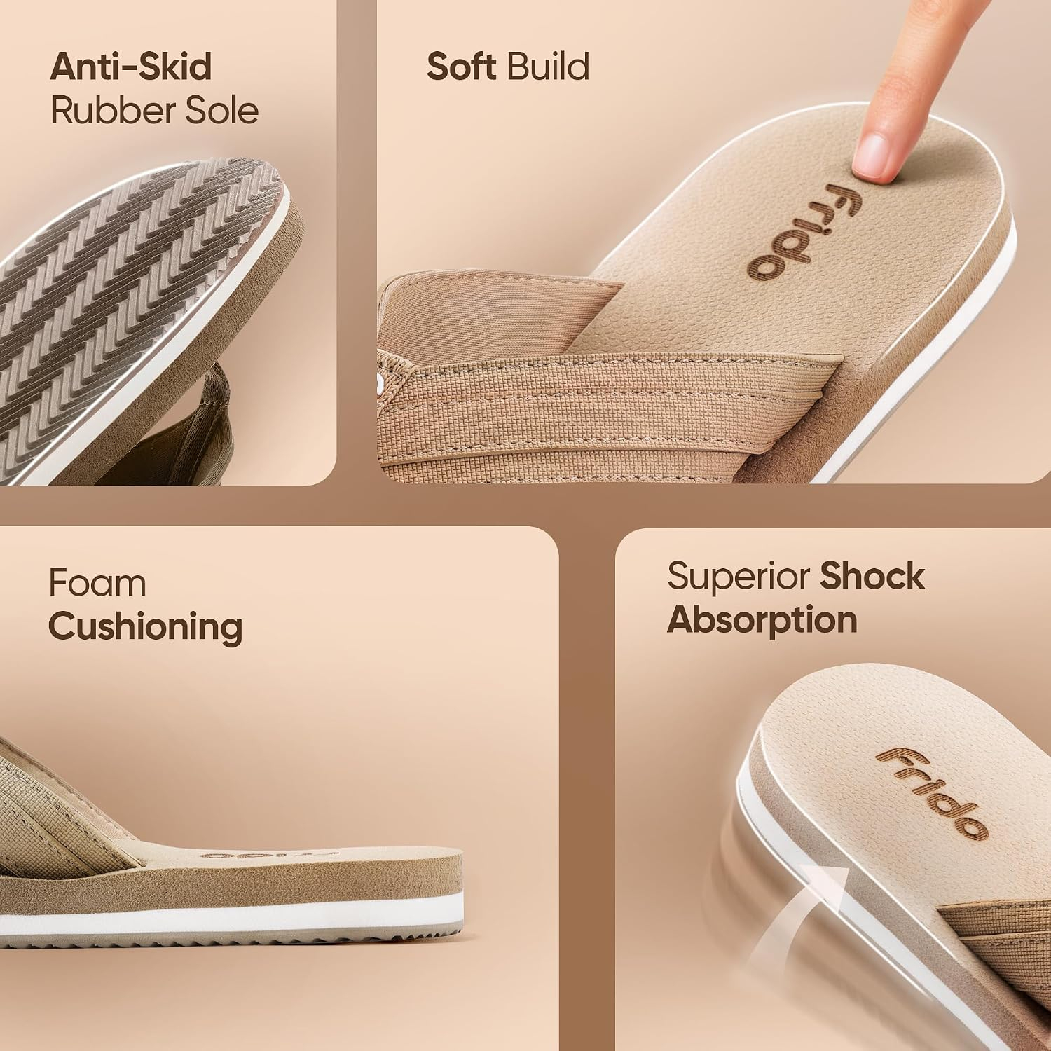 Frido Cloud Comfort Unisex Home Slippers - Image 58