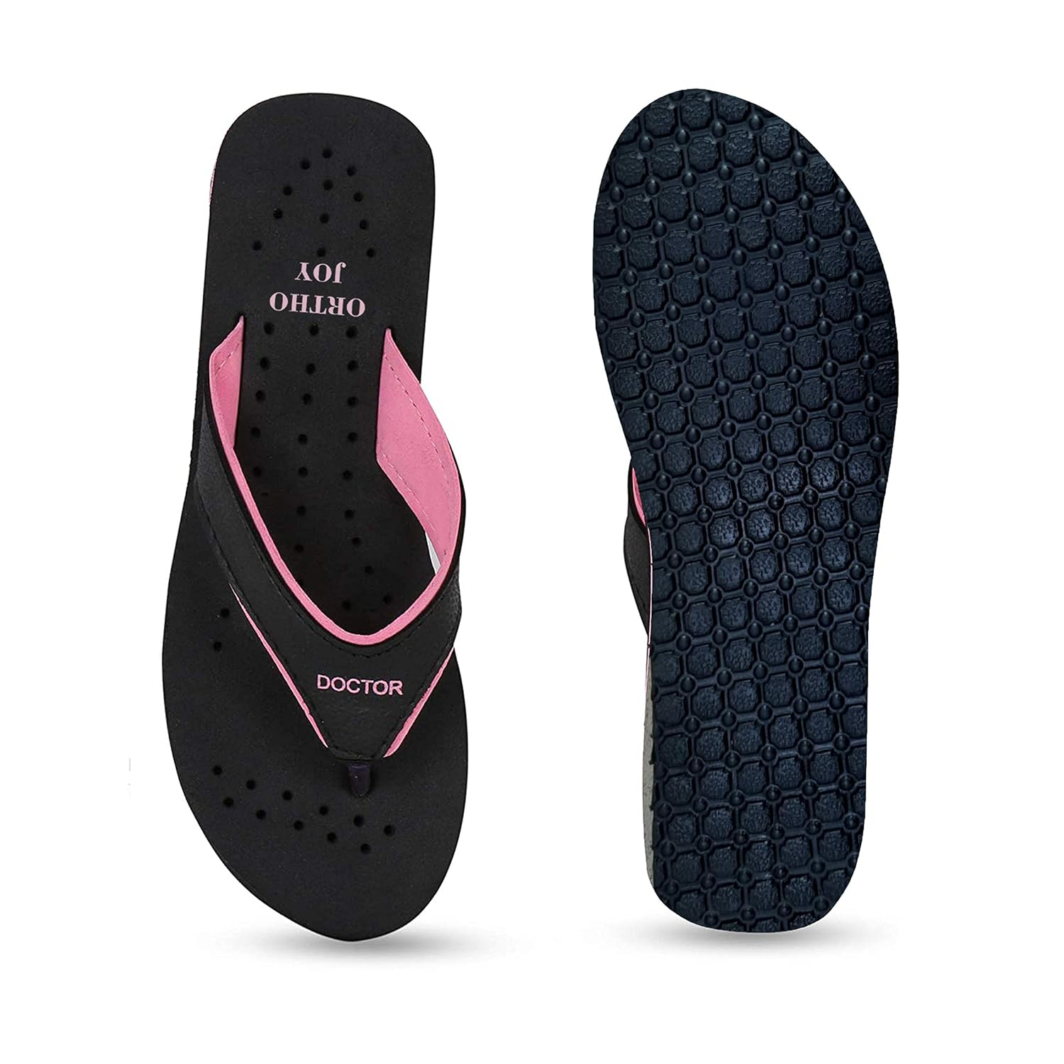 Doctor Extra Soft Women's Cushioned Flat Flip-Flops - Image 6
