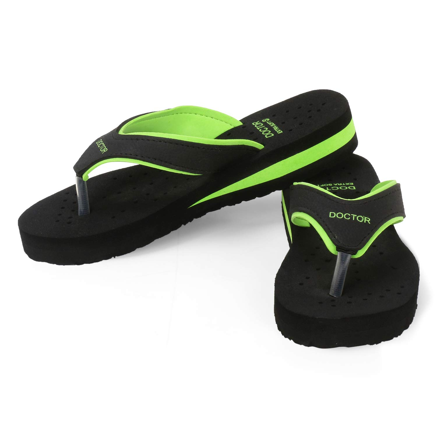 Doctor Extra Soft Women's Cushioned Flat Flip-Flops - Image 21
