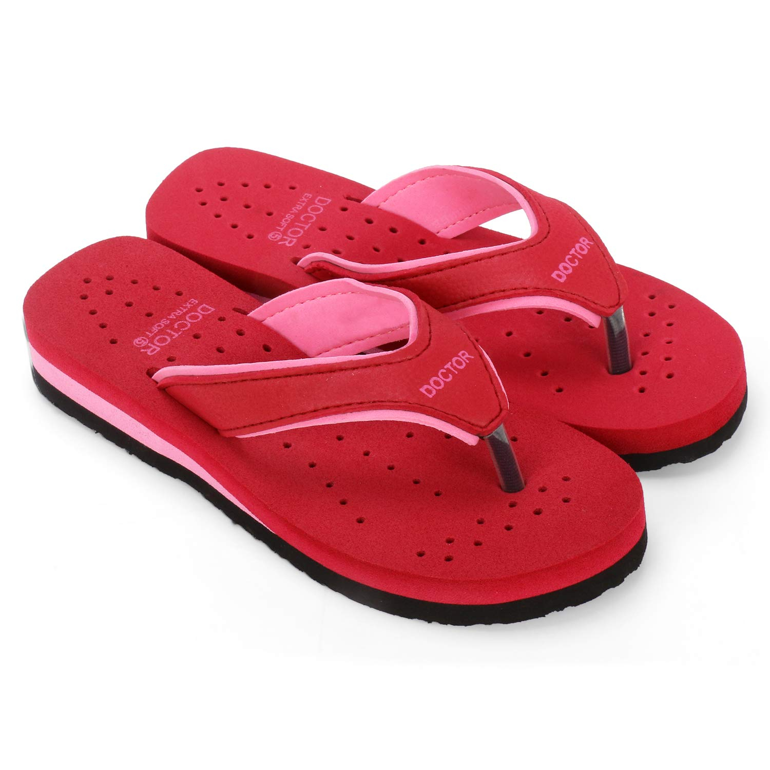 Doctor Extra Soft Women's Cushioned Flat Flip-Flops - Image 28