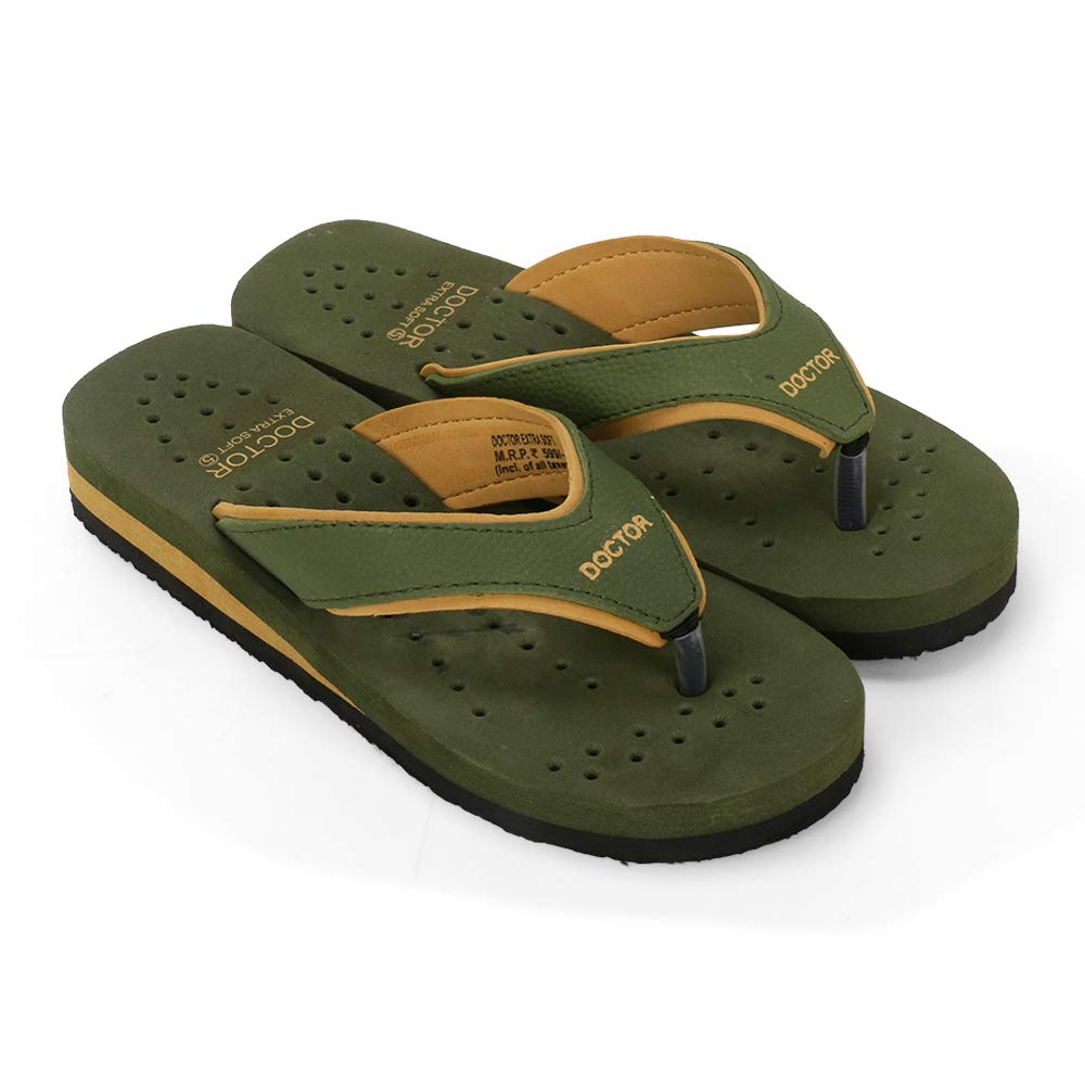 Doctor Extra Soft Women's Cushioned Flat Flip-Flops - Image 34