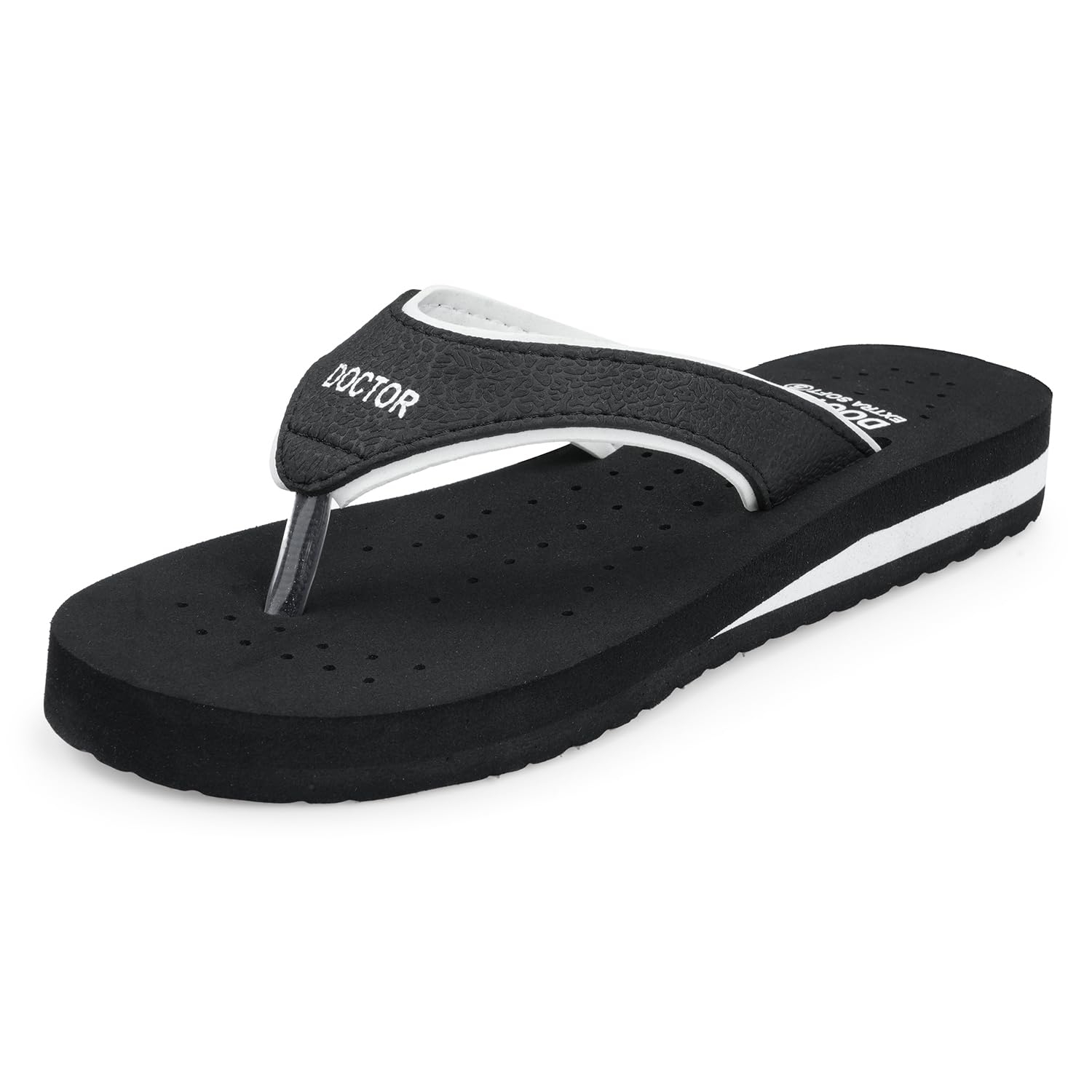 Doctor Extra Soft Women's Cushioned Flat Flip-Flops - Image 36