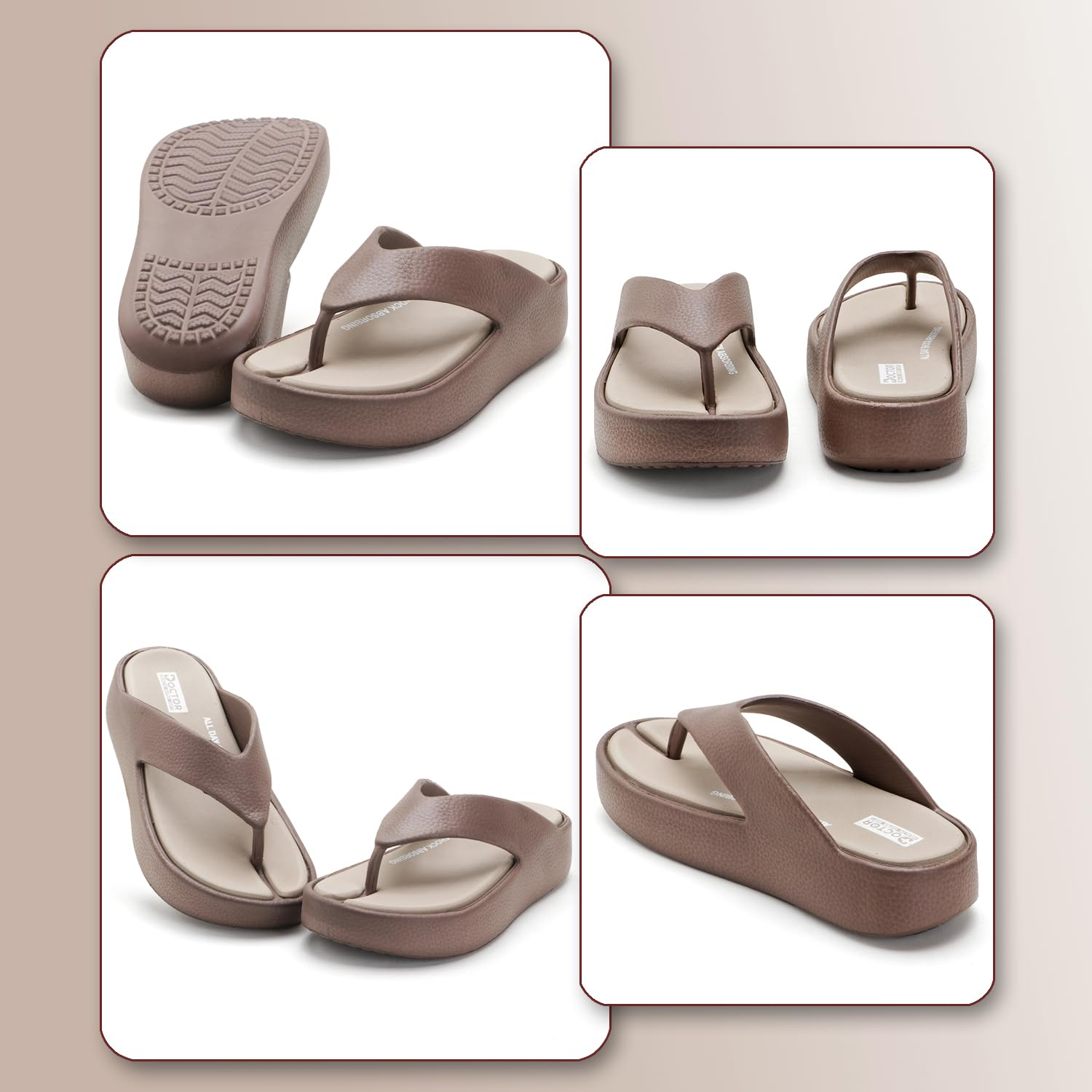 Doctor Health Super Soft Women's Cushioned Platform Slippers - Image 6