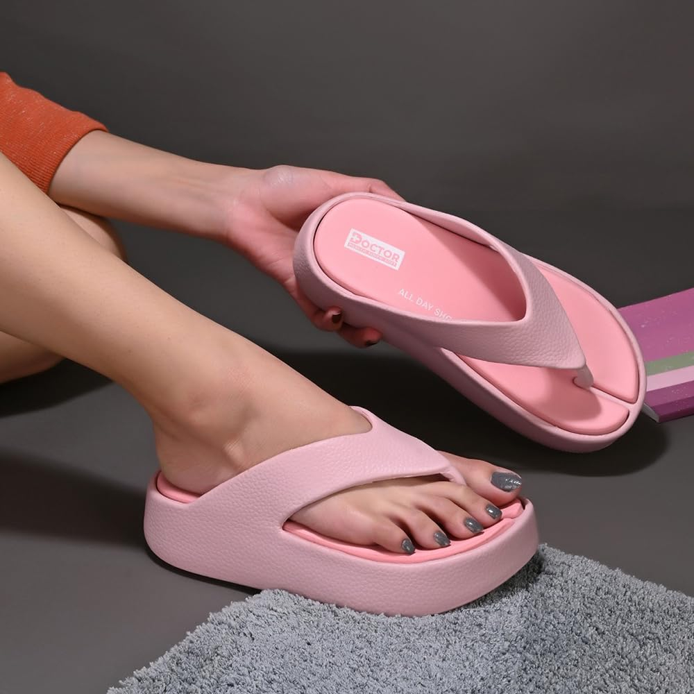 Doctor Health Super Soft Women's Cushioned Platform Slippers - Image 20
