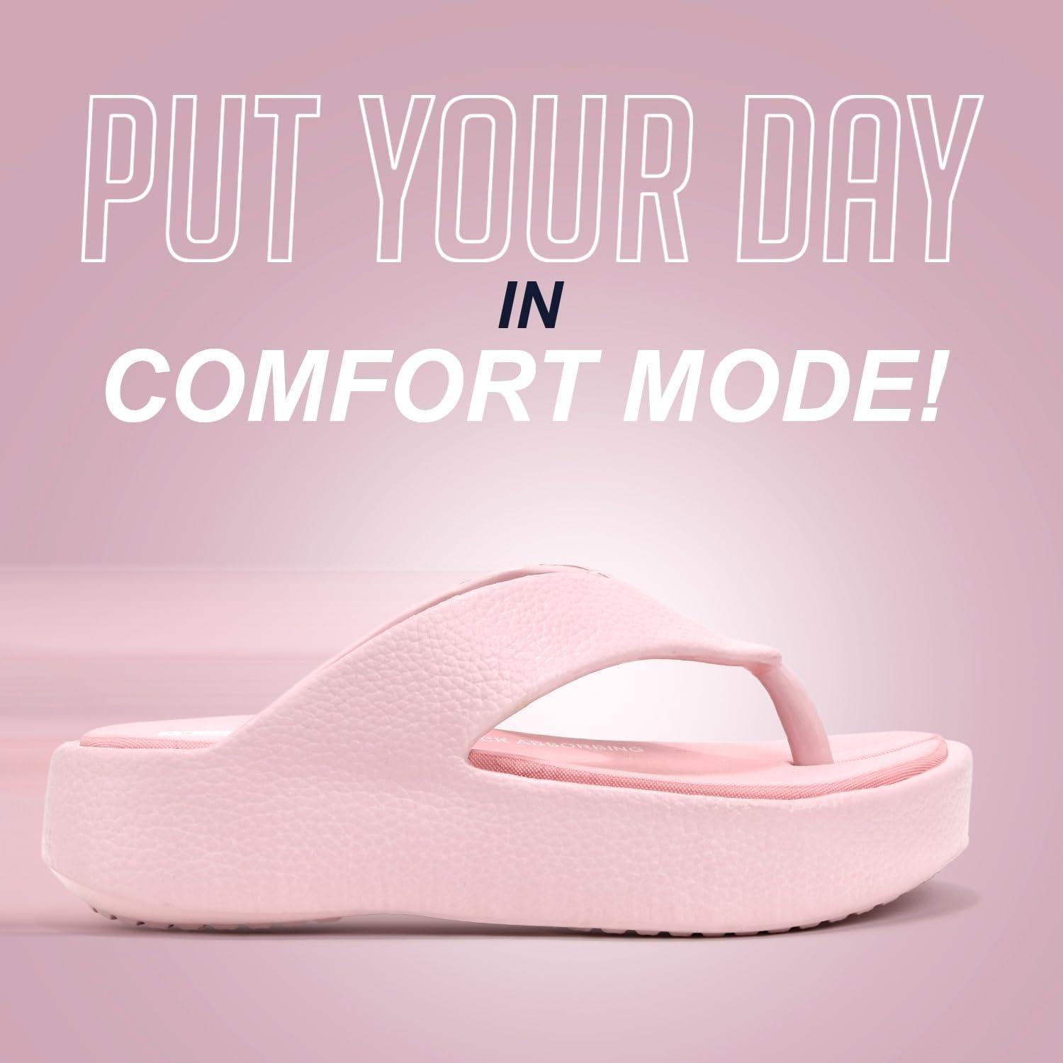 Doctor Health Super Soft Women's Cushioned Platform Slippers - Image 24