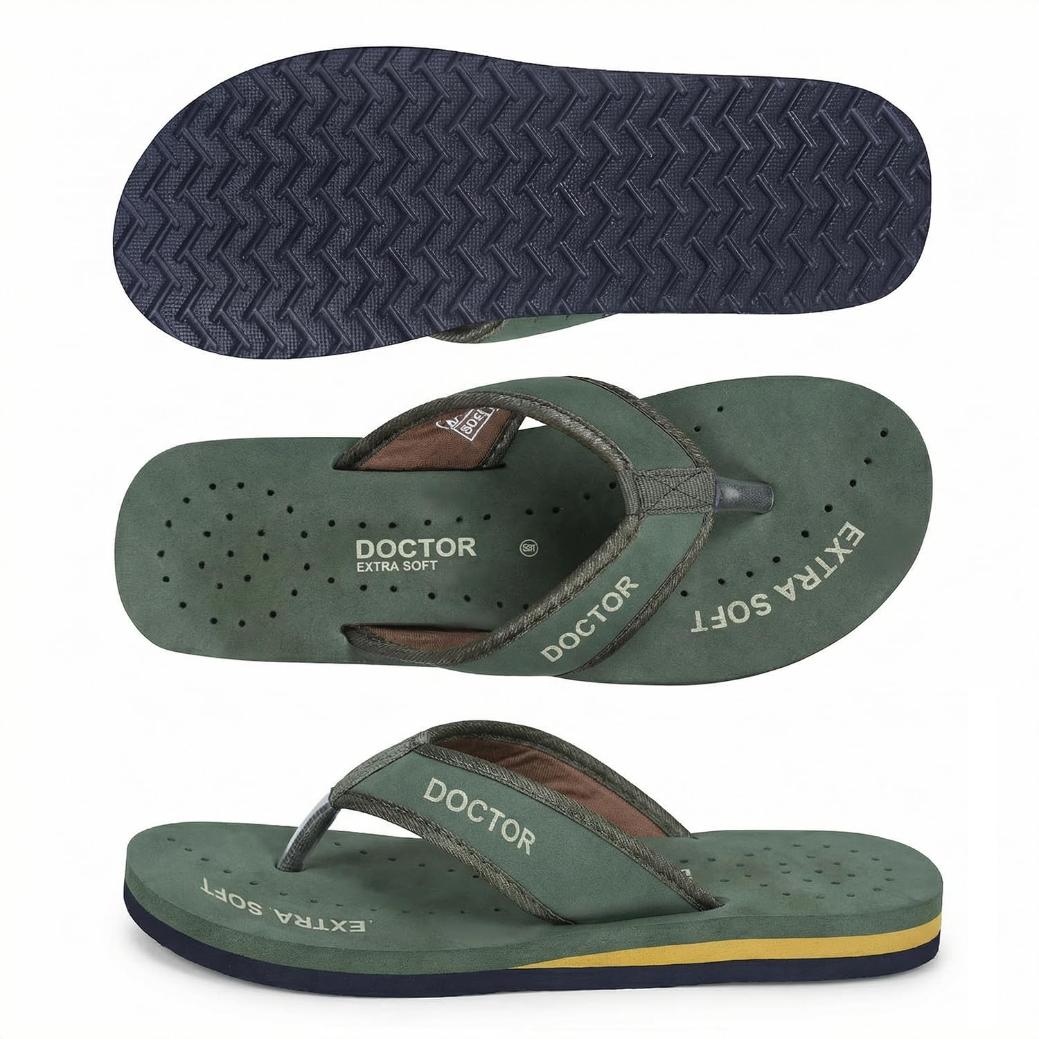 Doctor Extra Soft Women's Lightweight Flip-Flops - D-22 - Image 14