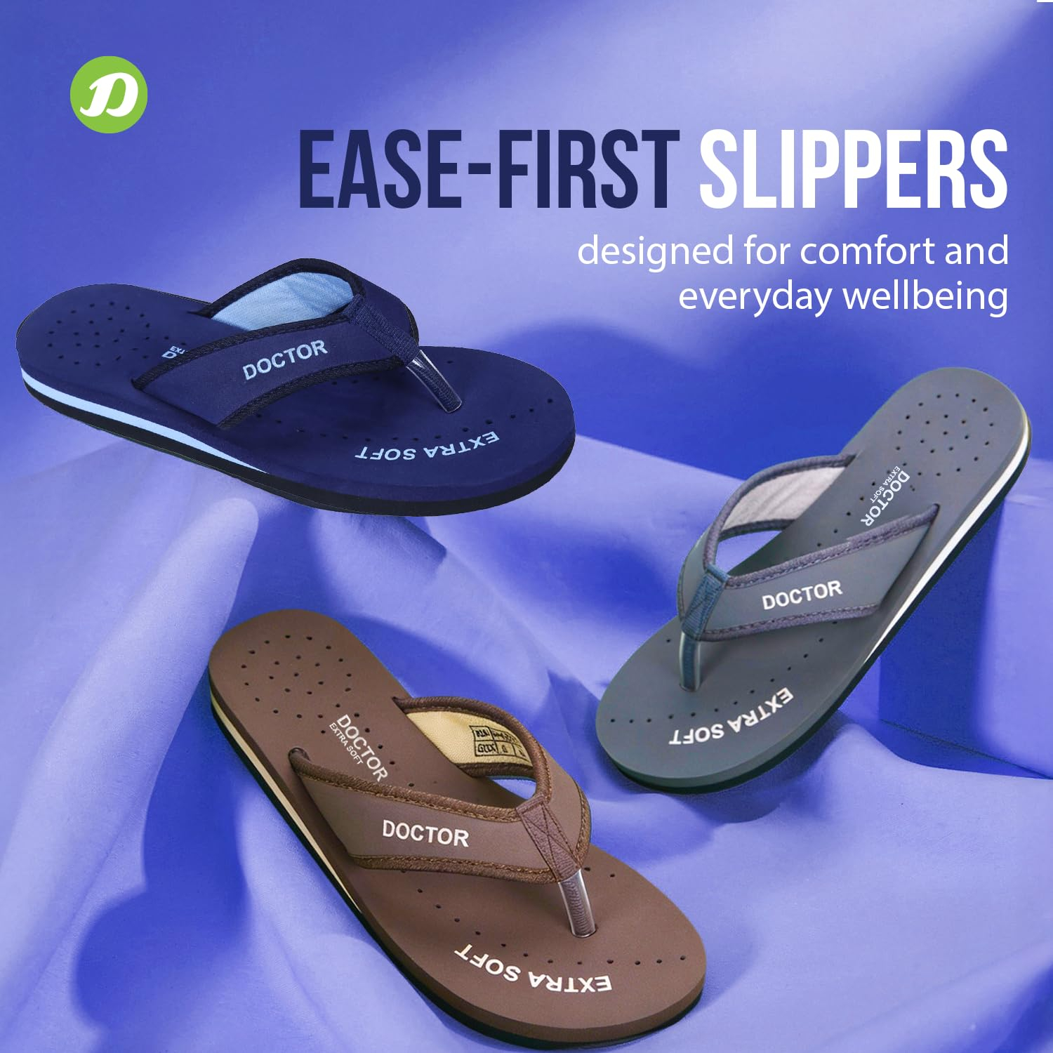 Doctor Extra Soft Women's Lightweight Flip-Flops - D-22 - Image 27