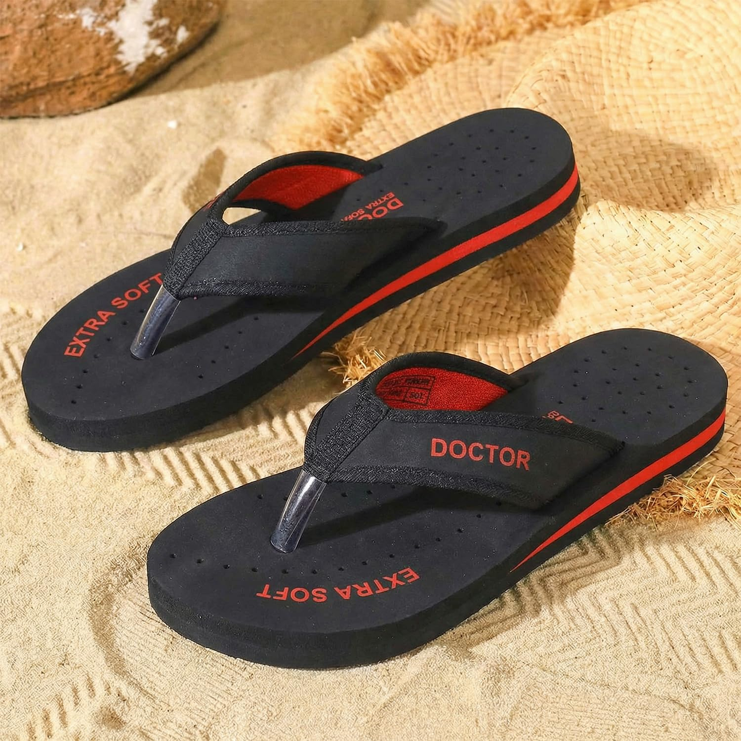 Doctor Extra Soft Women's Lightweight Flip-Flops - D-22 - Image 30