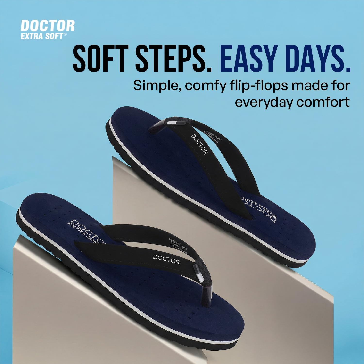 Doctor Extra Soft Women's Flat House Slippers - Image 5