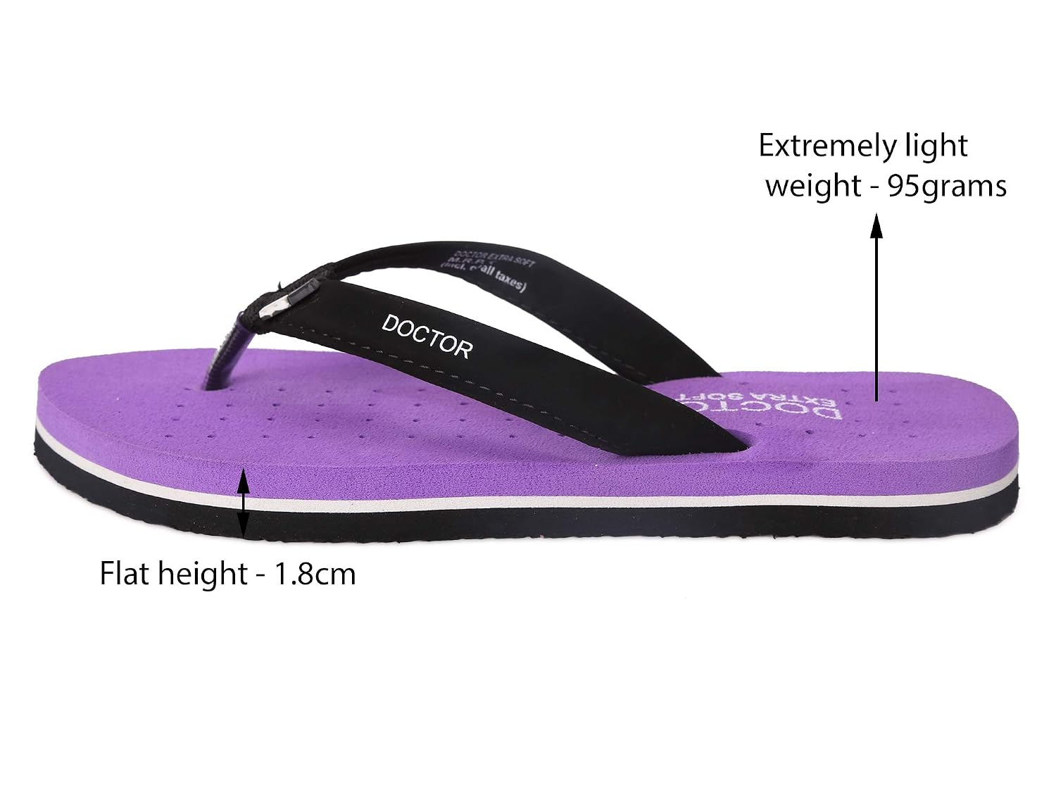 Doctor Extra Soft Women's Flat House Slippers - Image 37
