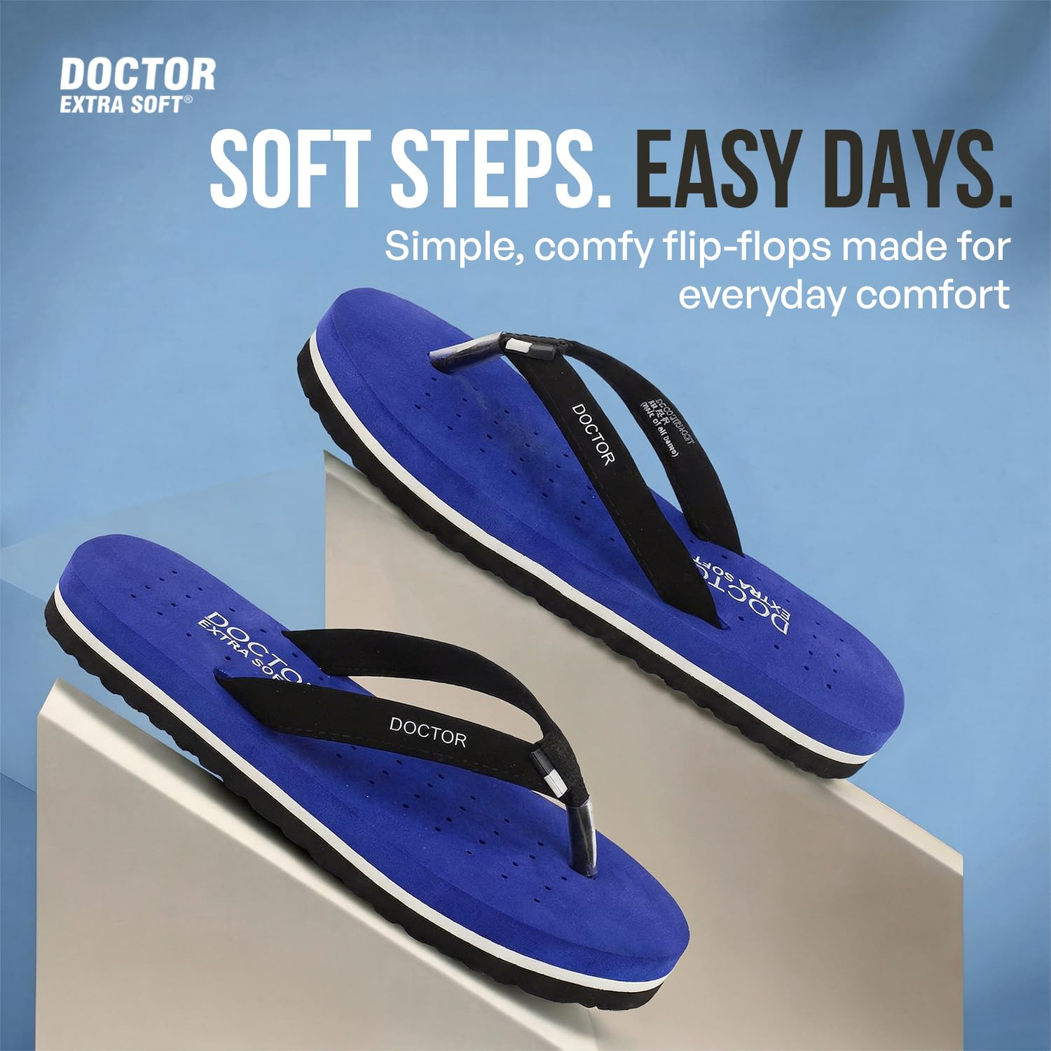 Doctor Extra Soft Women's Flat House Slippers - Image 89
