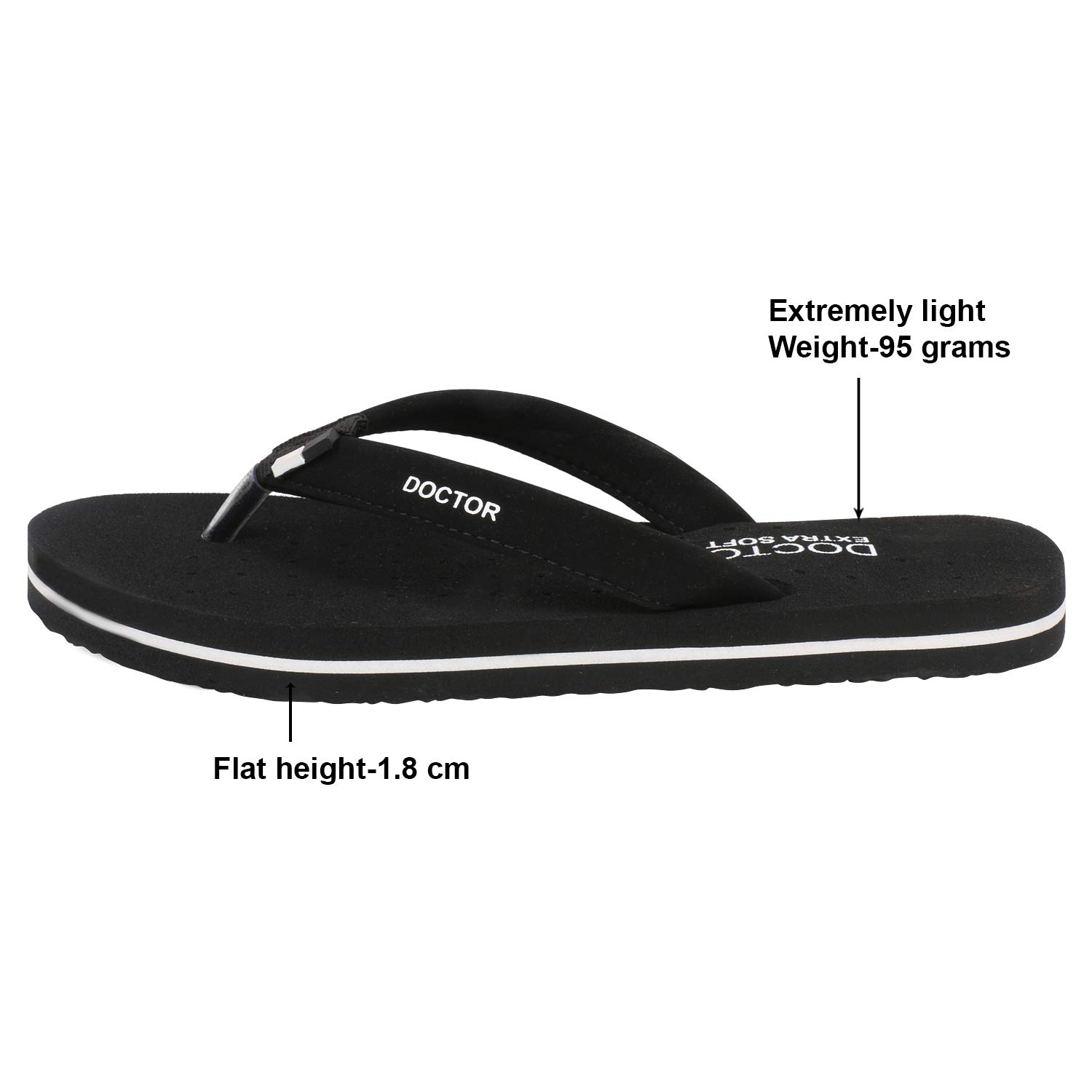 Doctor Extra Soft Women's Flat House Slippers - Image 94