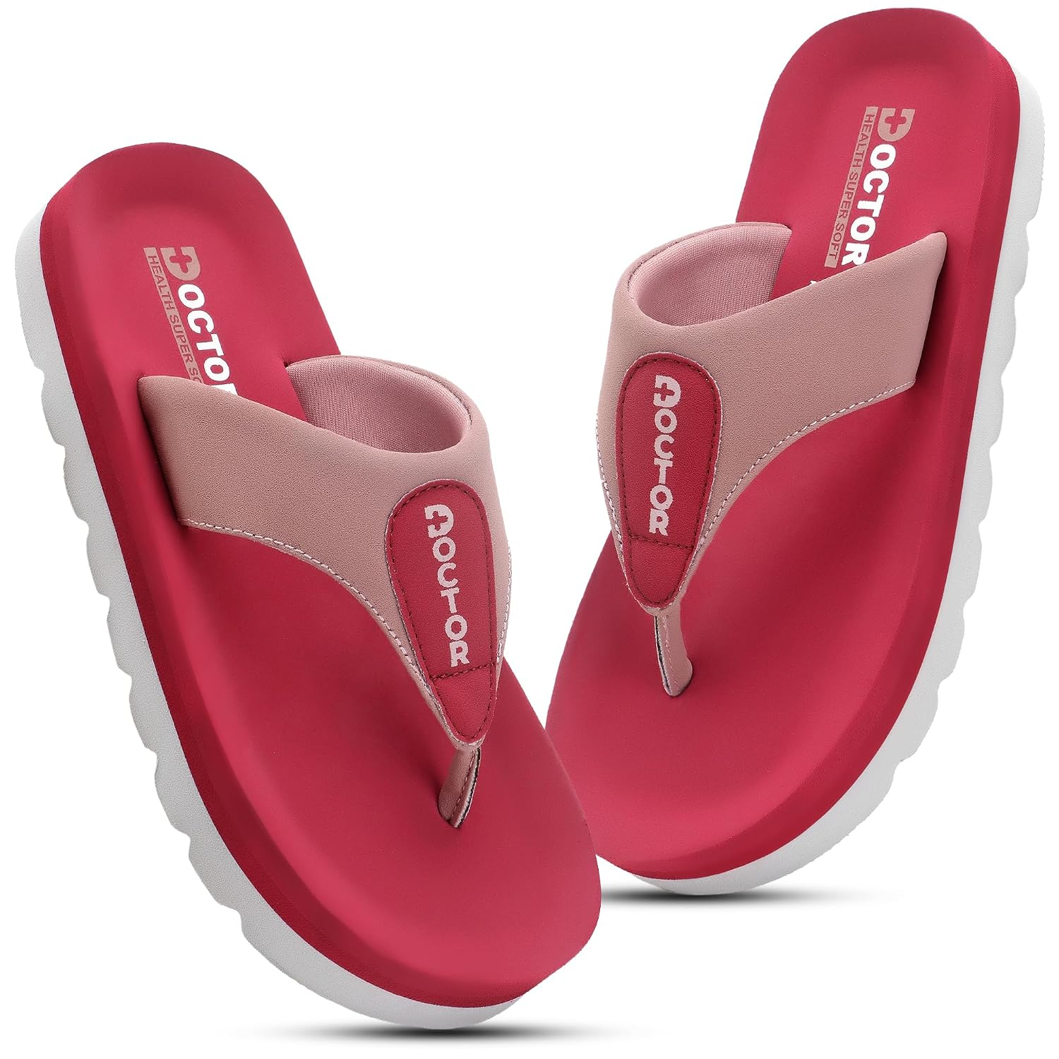 Doctor Health Super Soft Women's Cushioned Thong Flip-Flops