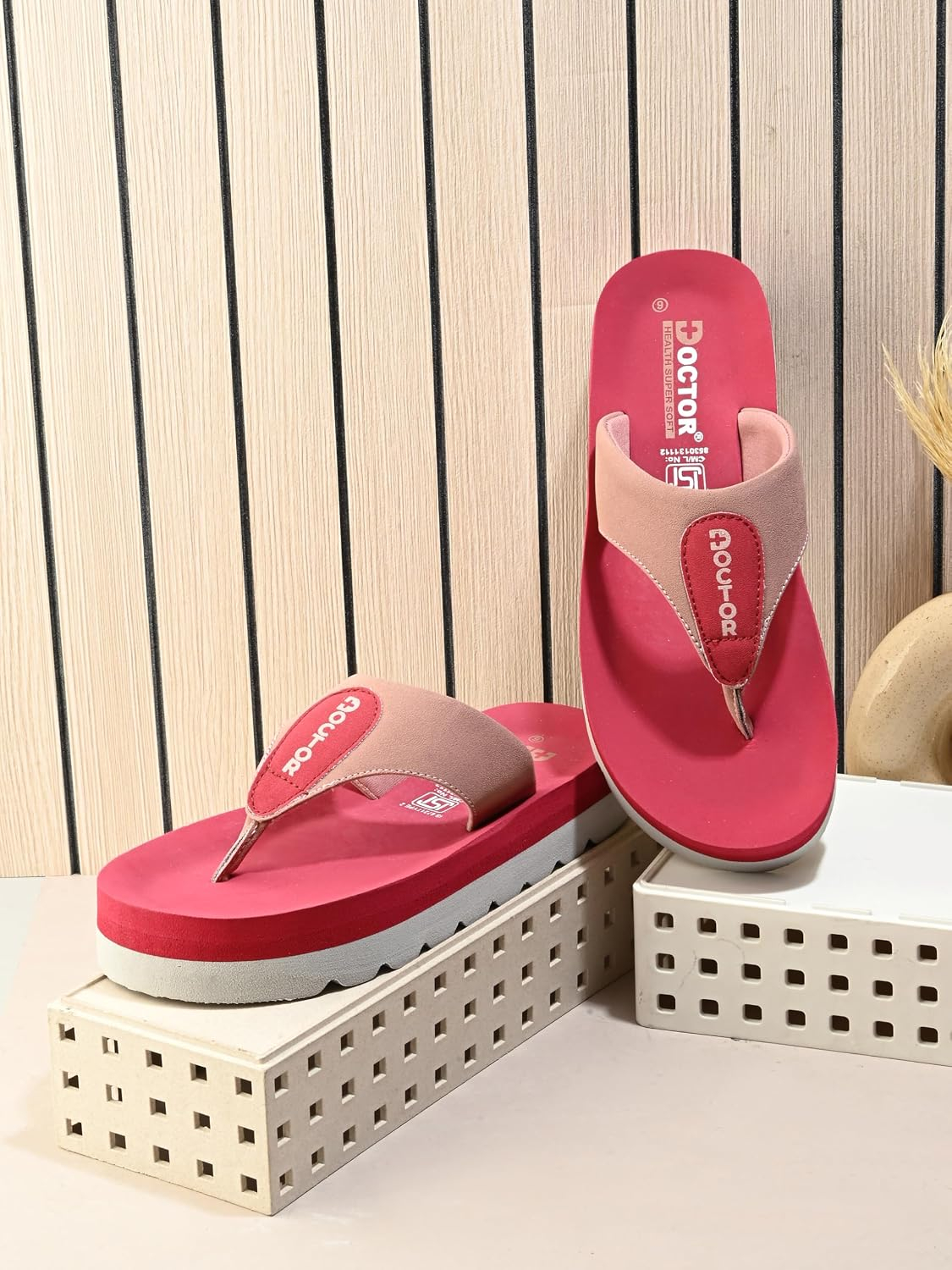 Doctor Health Super Soft Women's Cushioned Thong Flip-Flops - Image 4