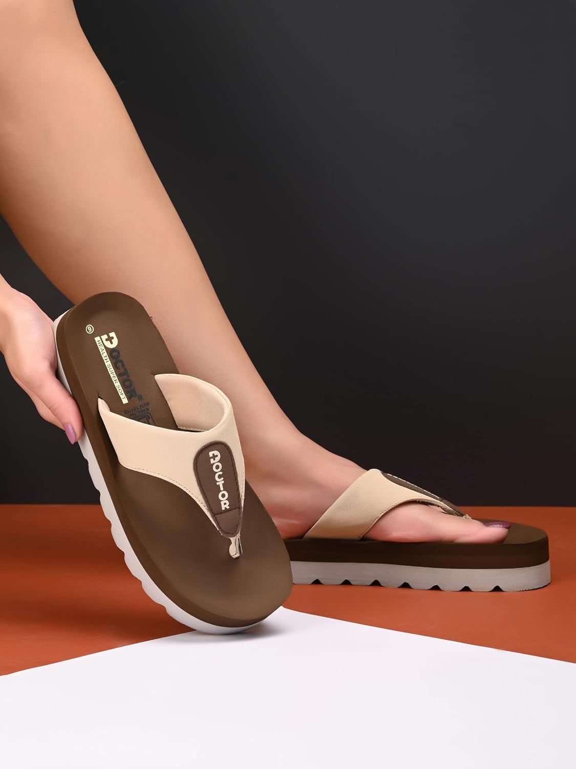 Doctor Health Super Soft Women's Cushioned Thong Flip-Flops - Image 11