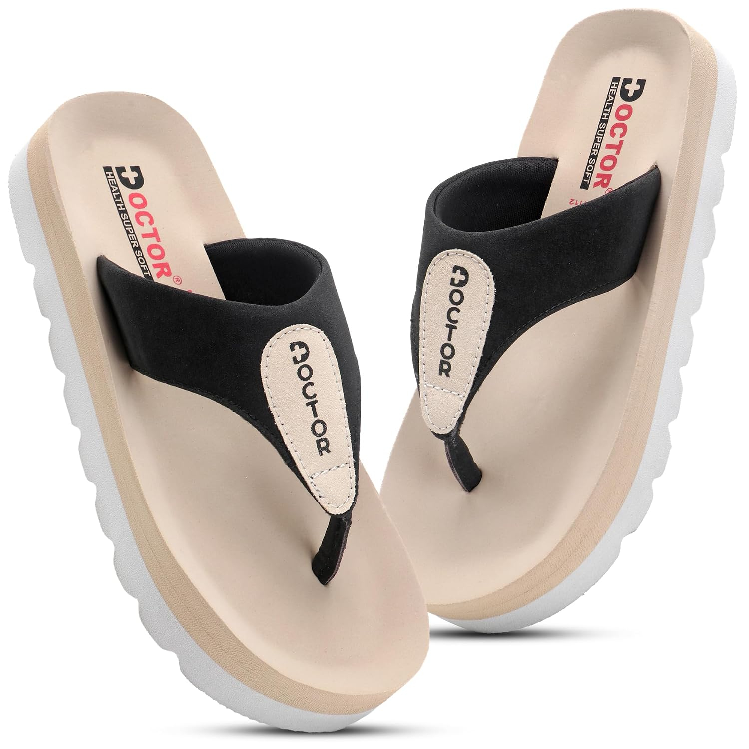 Doctor Health Super Soft Women's Cushioned Thong Flip-Flops - Image 18