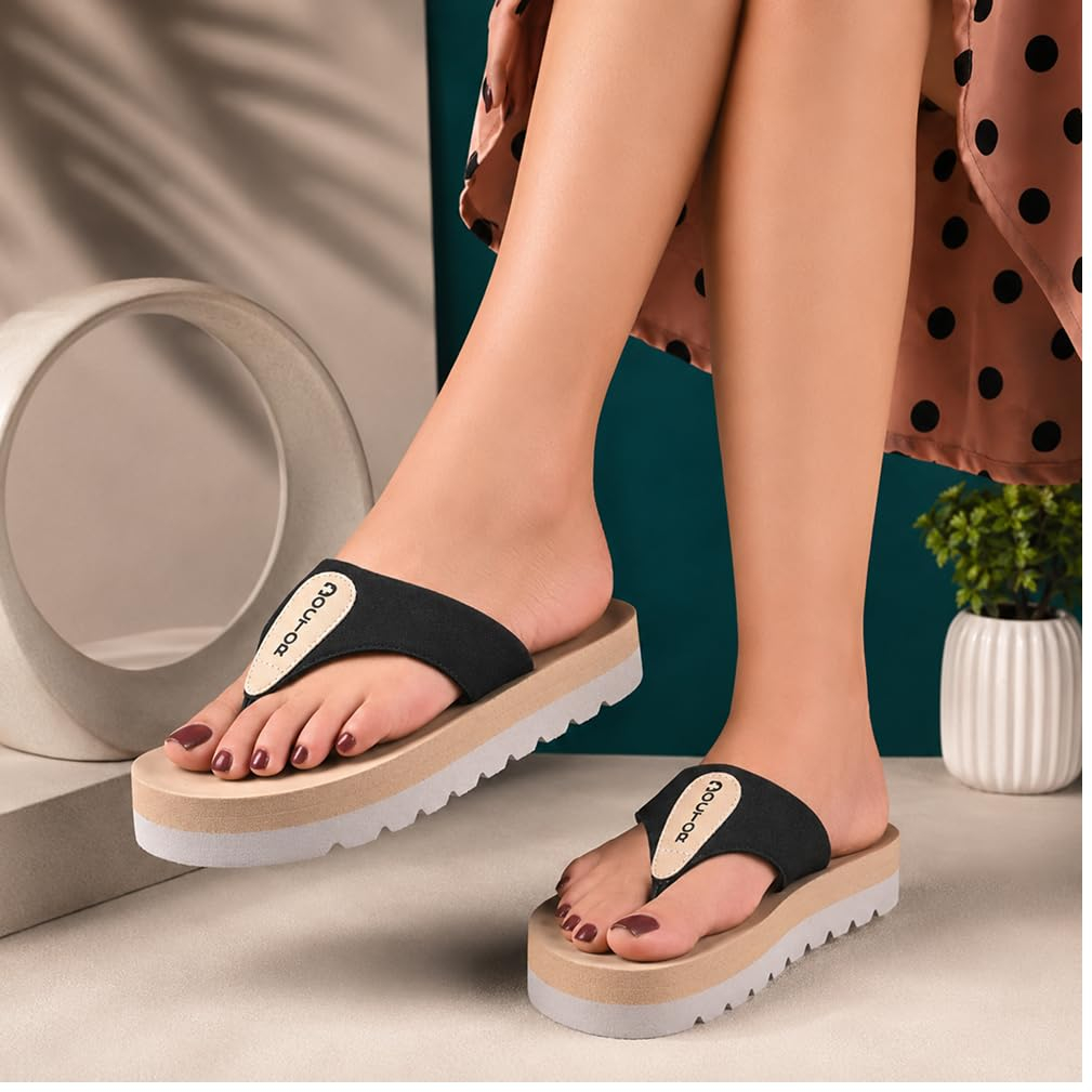 Doctor Health Super Soft Women's Cushioned Thong Flip-Flops - Image 22