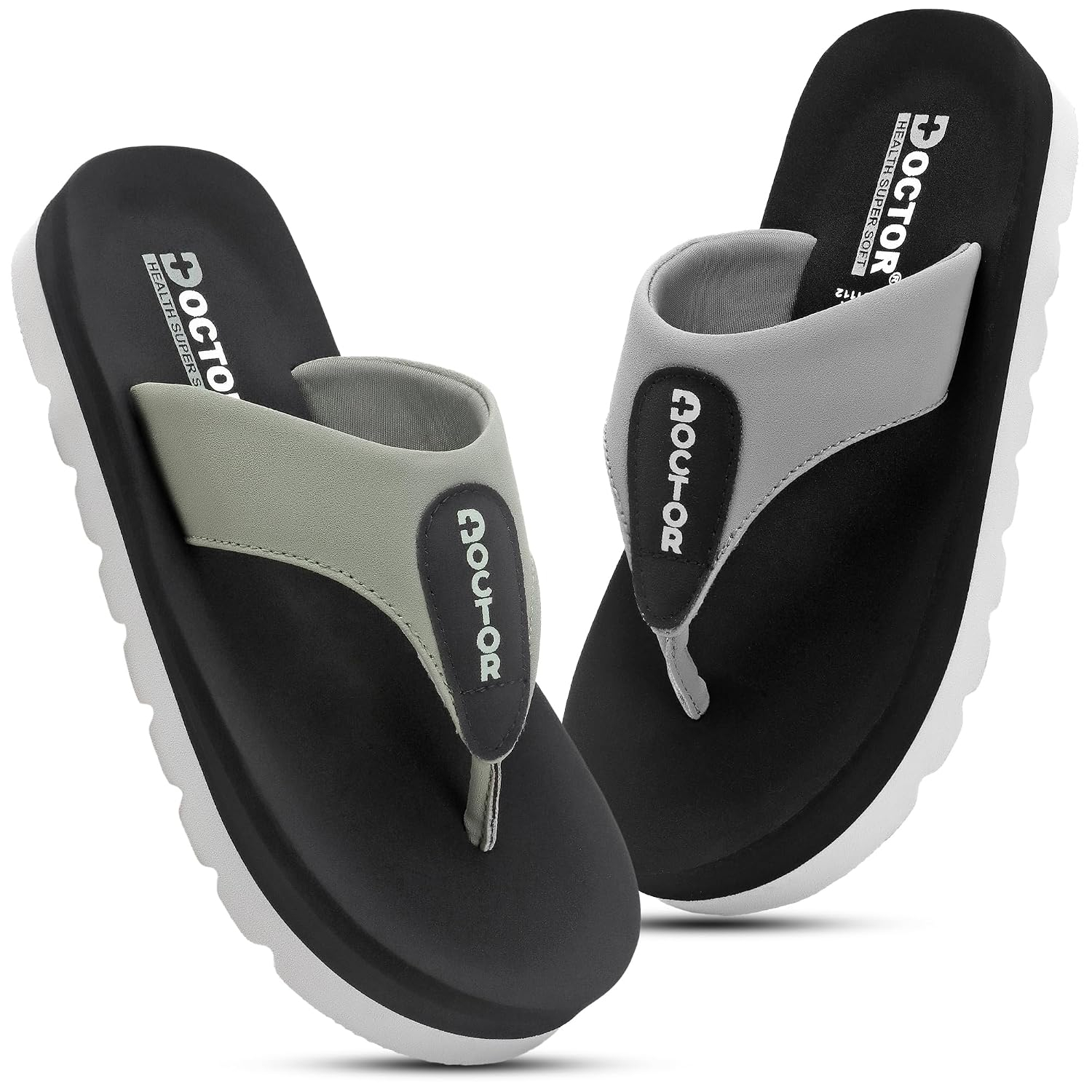 Doctor Health Super Soft Women's Cushioned Thong Flip-Flops - Image 25
