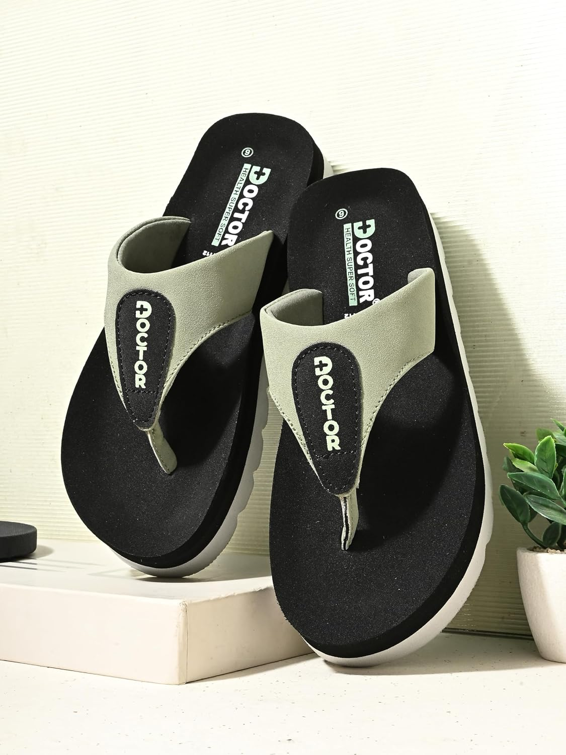 Doctor Health Super Soft Women's Cushioned Thong Flip-Flops - Image 27
