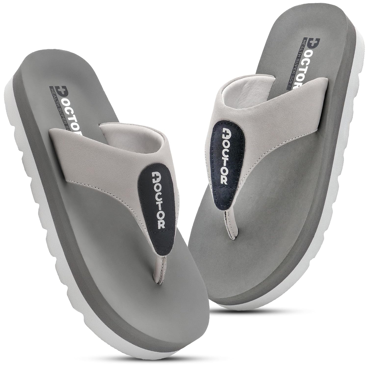Doctor Health Super Soft Women's Cushioned Thong Flip-Flops - Image 33
