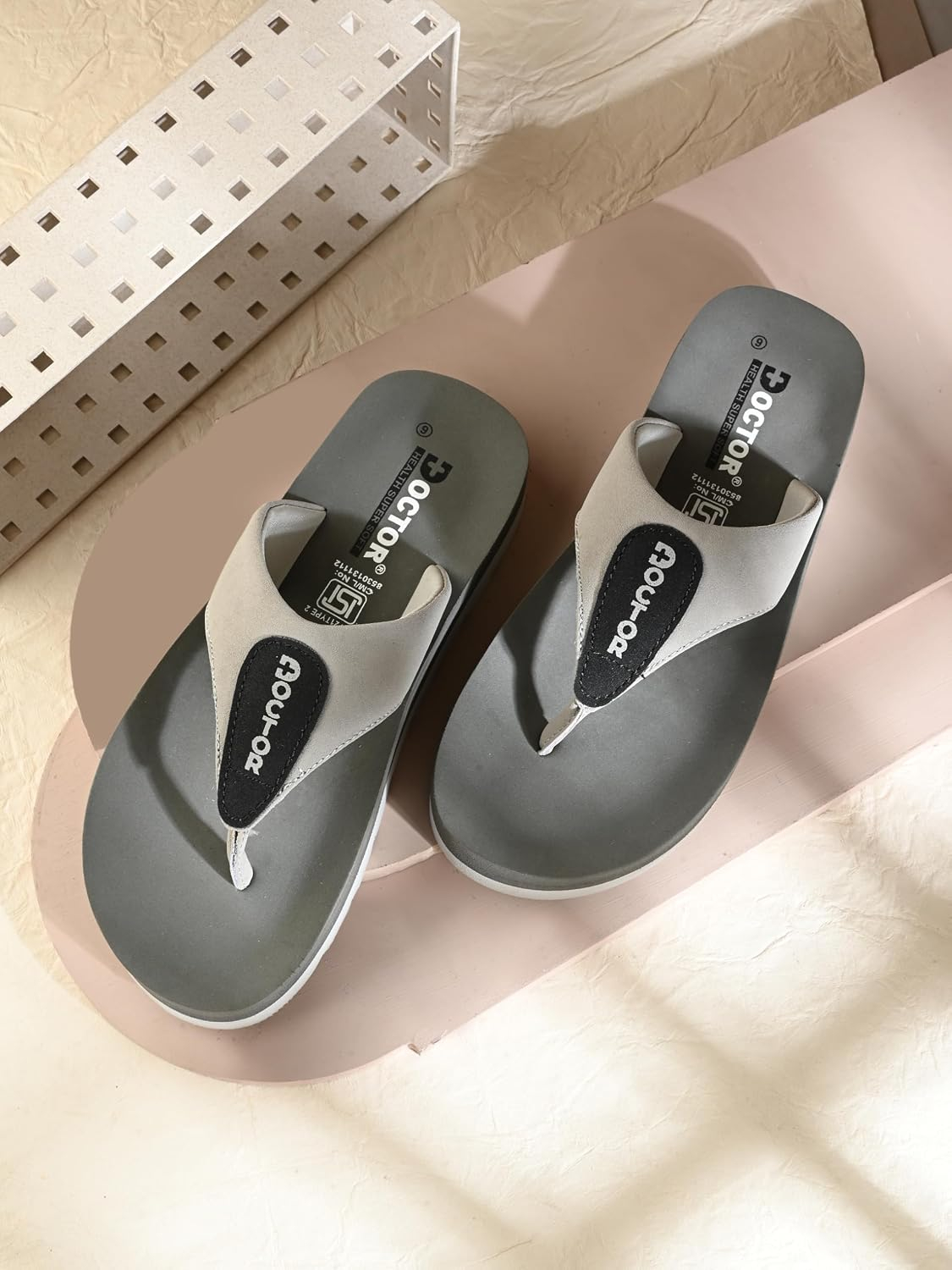Doctor Health Super Soft Women's Cushioned Thong Flip-Flops - Image 36