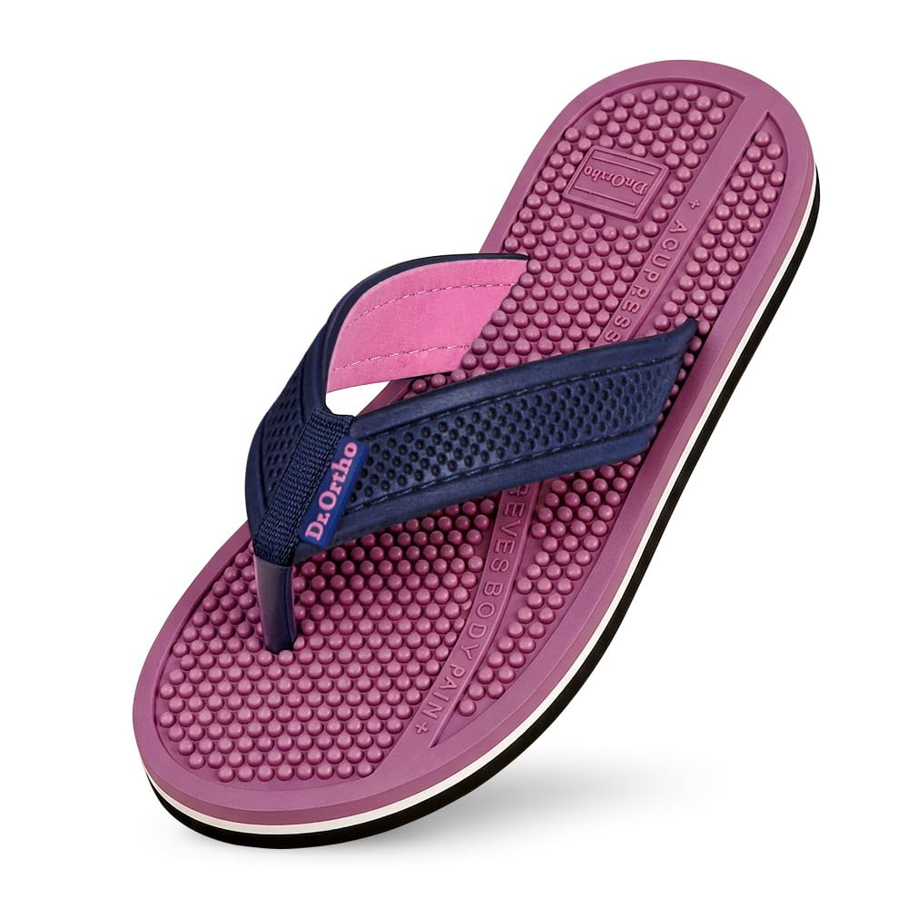 Dr. Ortho Women's Textured-Footbed Flip-Flops