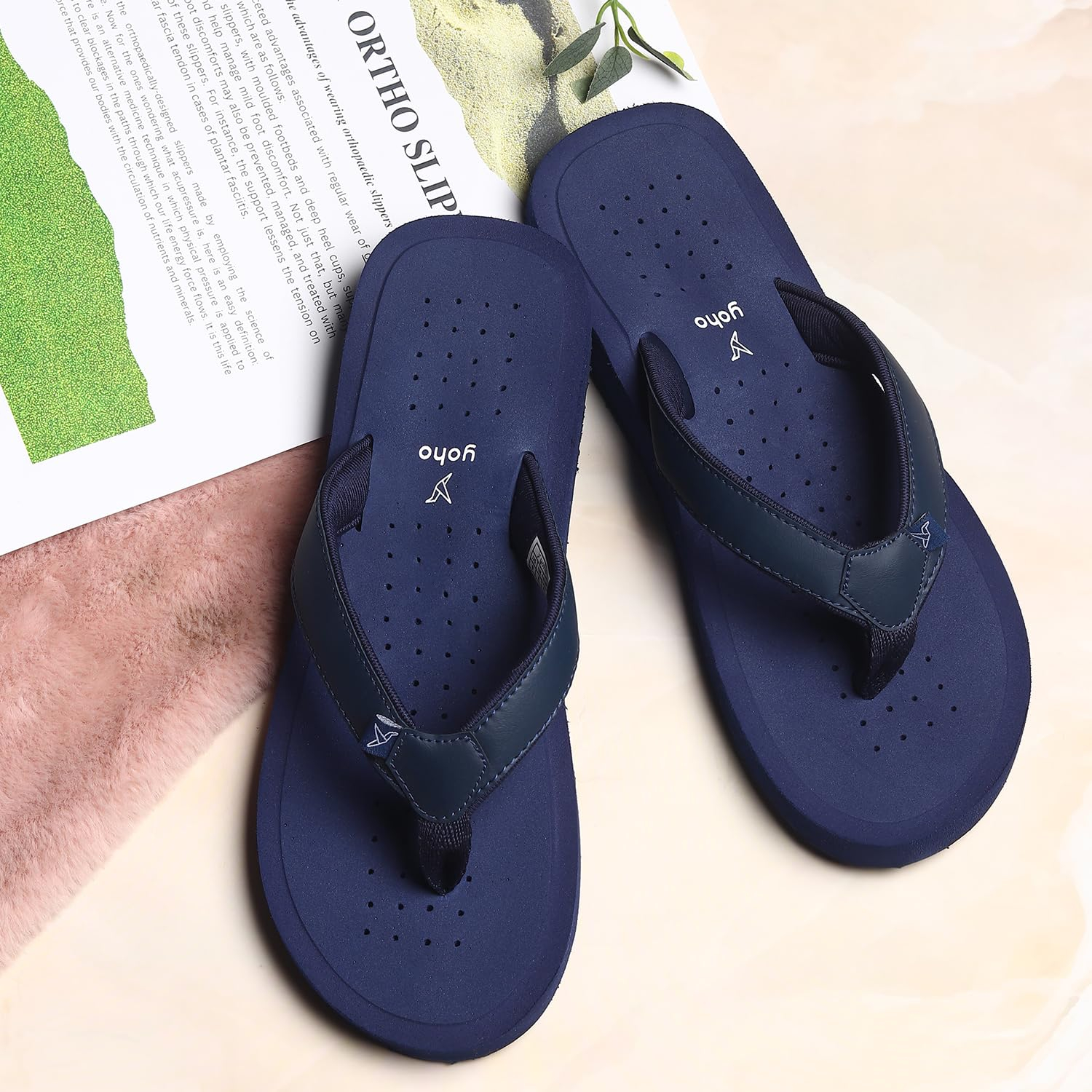 YOHO ArchFlex Women's Padded-Strap Flip-Flops - Image 2
