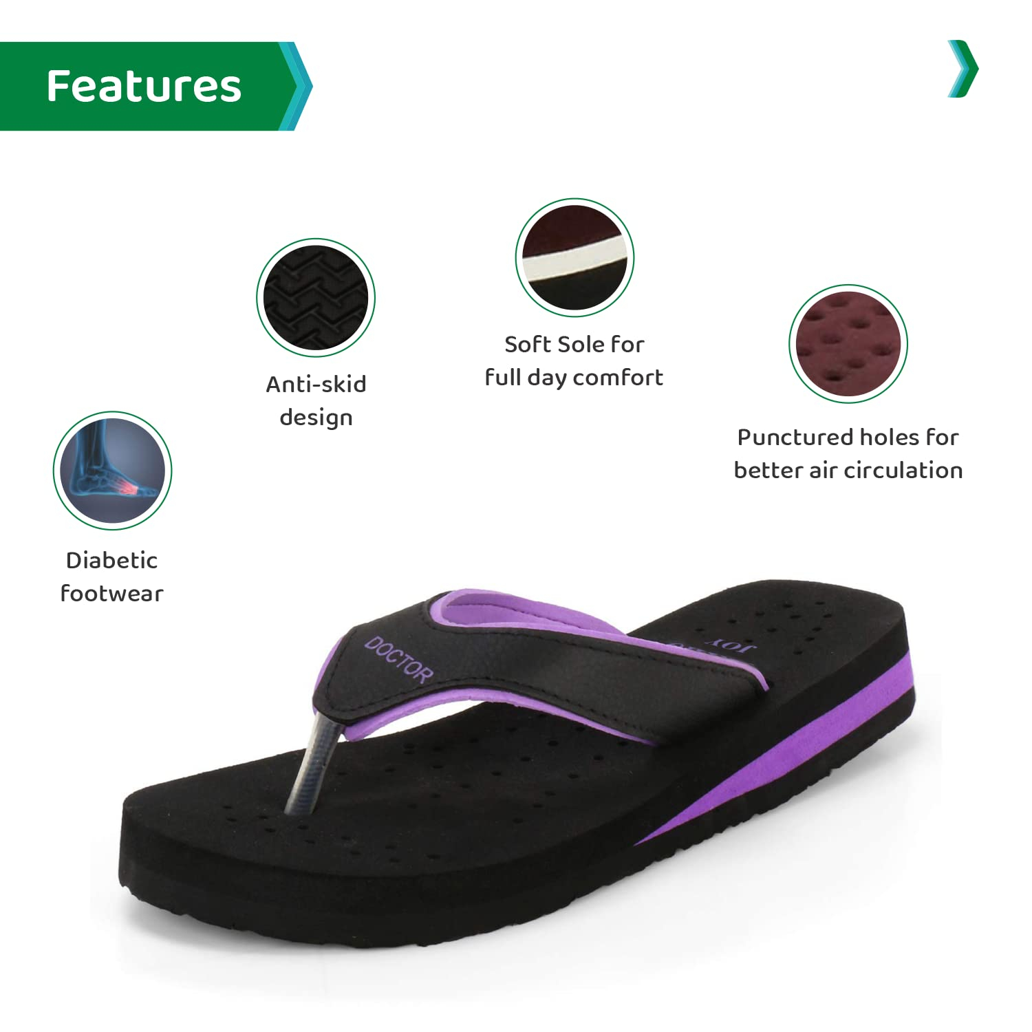Ortho Joy Women's Soft Daily-Wear Slippers - Image 26
