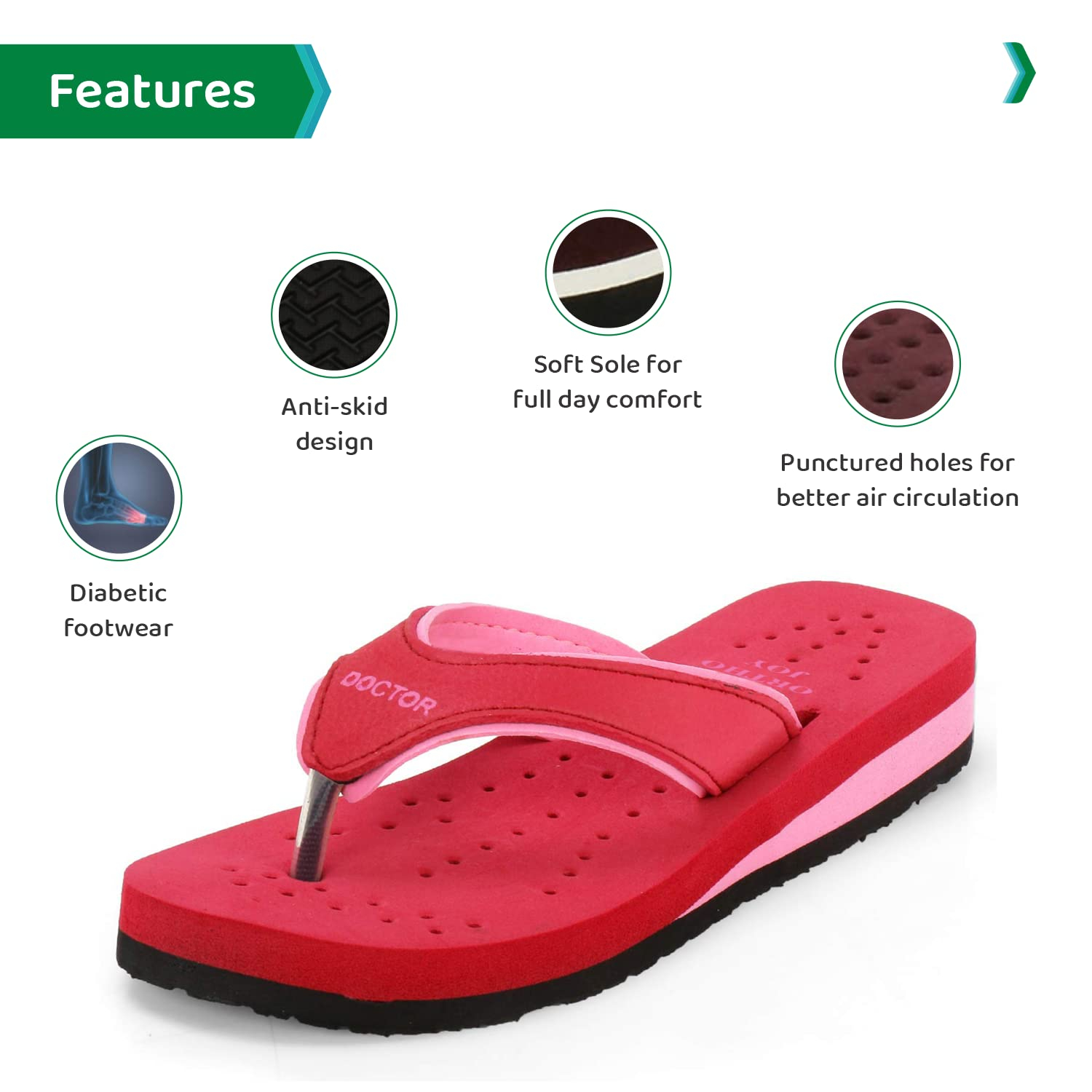 Ortho Joy Women's Soft Daily-Wear Slippers - Image 32
