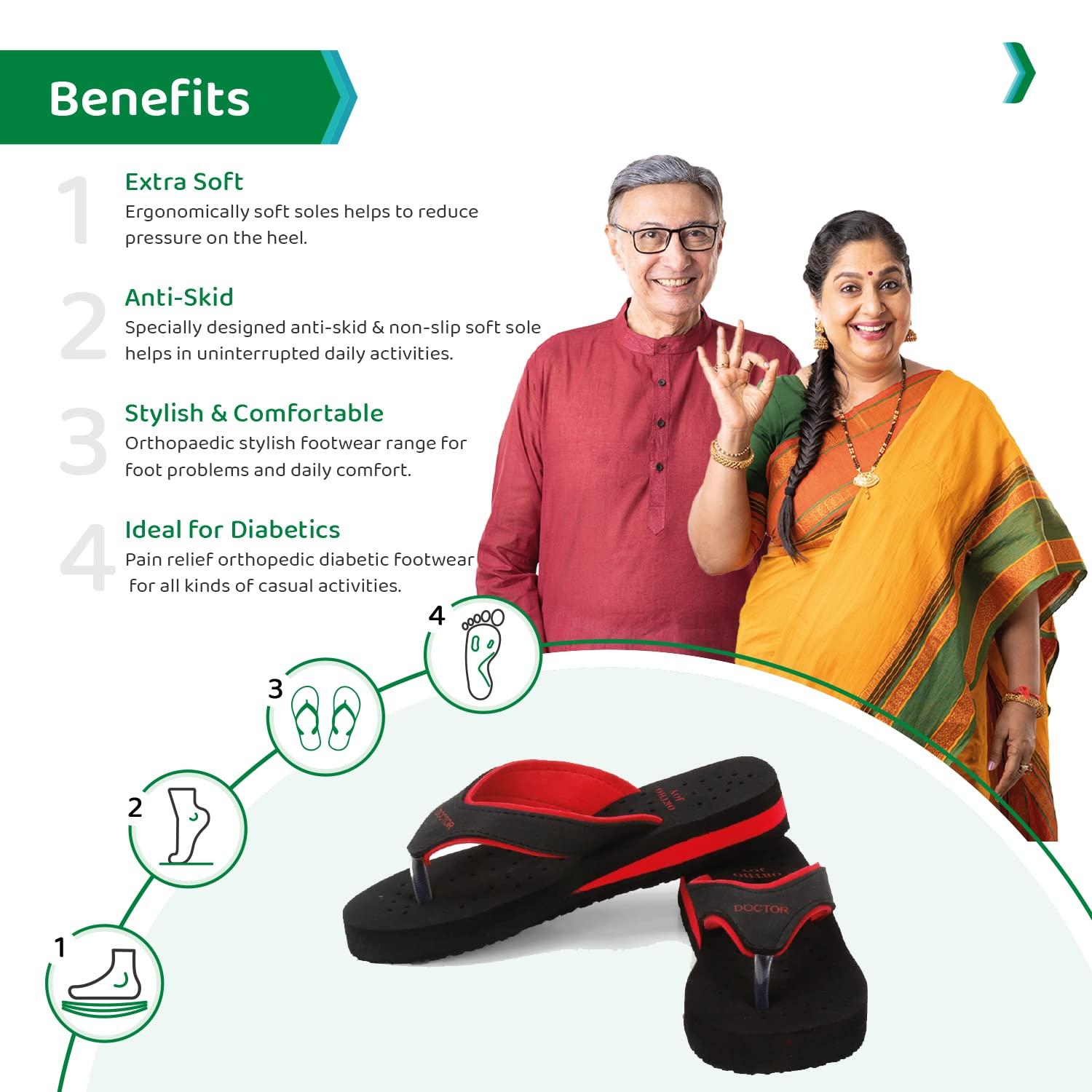 Ortho Joy Women's Soft Daily-Wear Slippers - Image 39