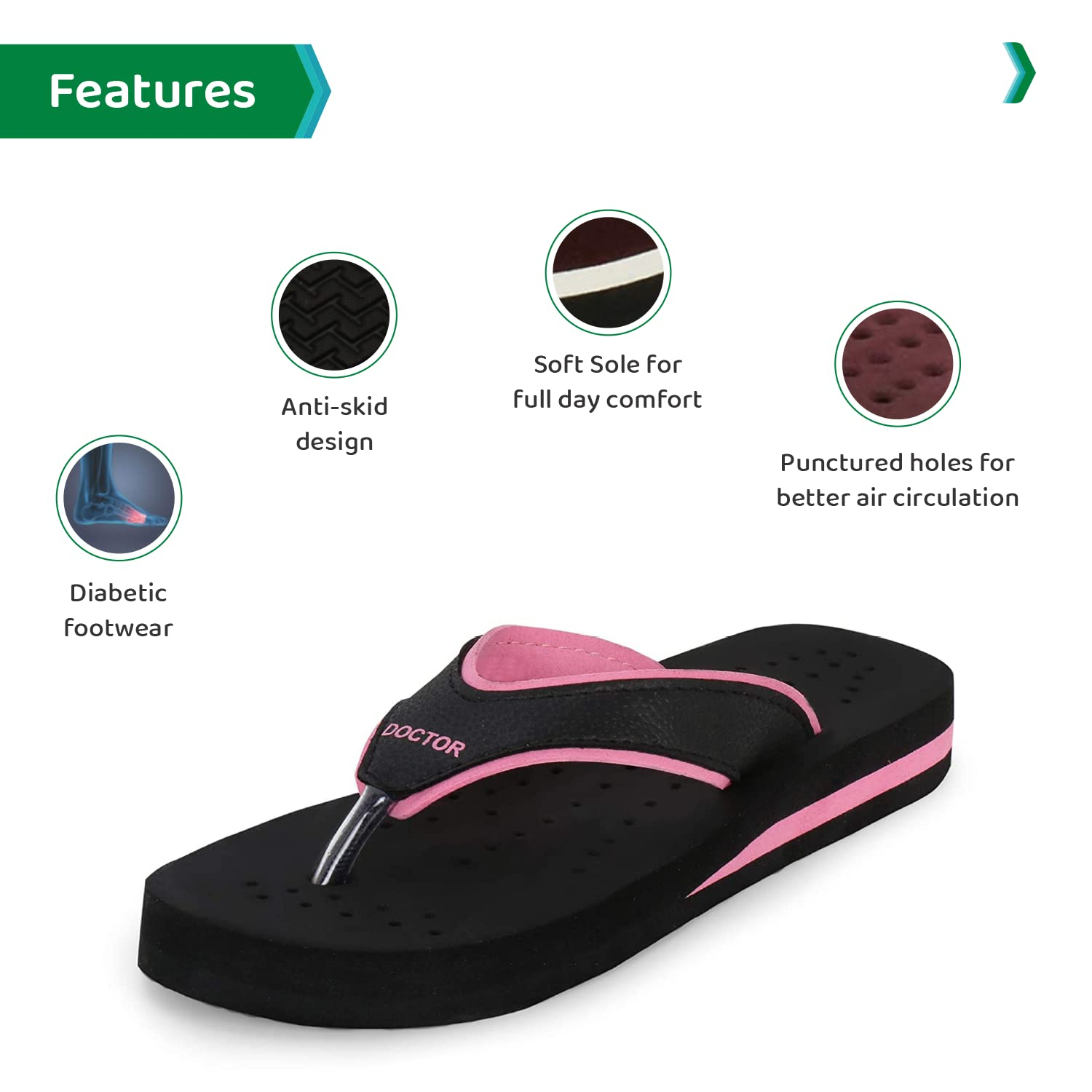 Ortho Joy Women's Soft Daily-Wear Slippers - Image 44