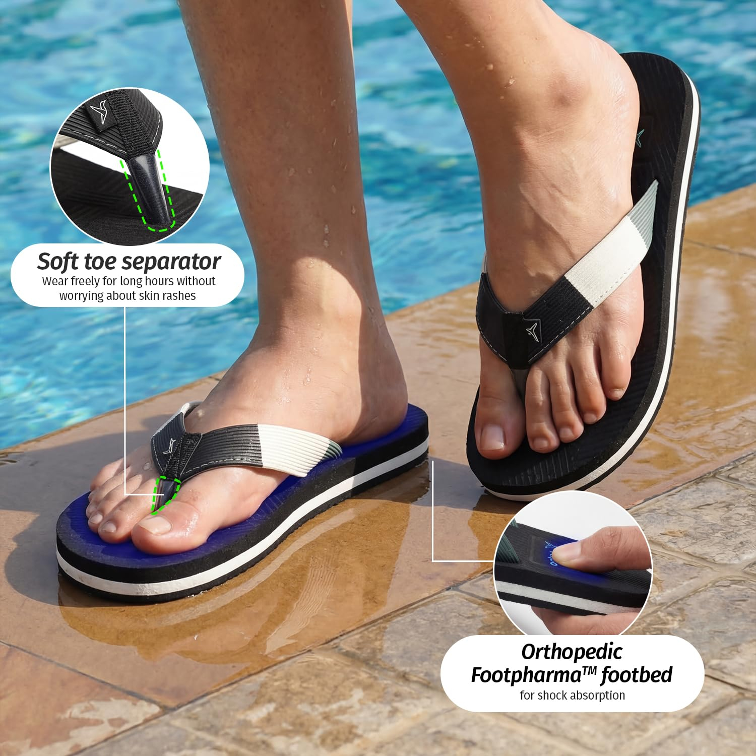 YOHO Bubbles Women's Lightweight Flip-Flops - Image 20