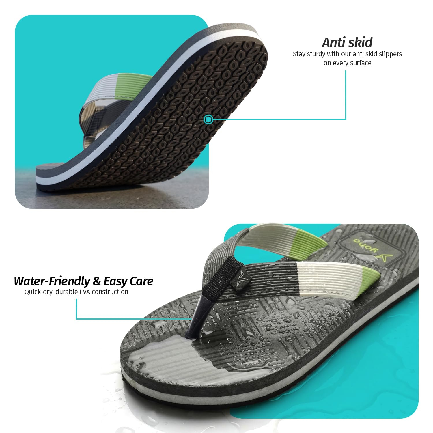 YOHO Bubbles Women's Lightweight Flip-Flops - Image 52
